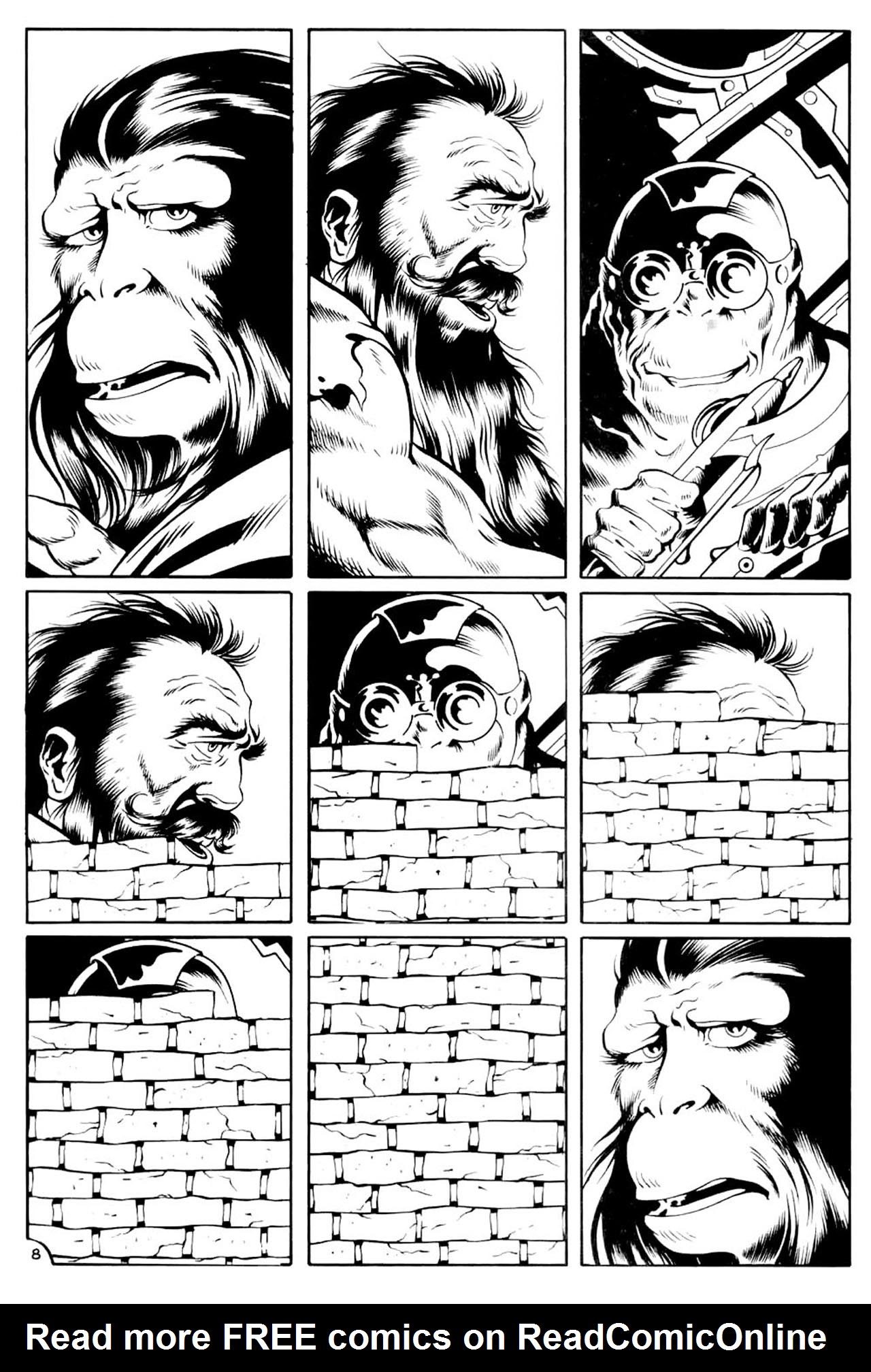 Read online Planet of the Apes (1990) comic -  Issue #11 - 10