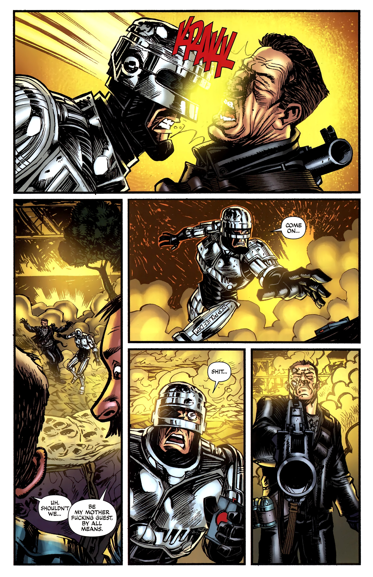 Read online Terminator/Robocop: Kill Human comic -  Issue #2 - 21