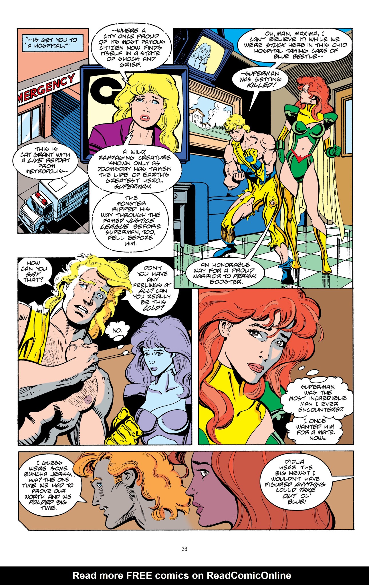 Read online Superman: Funeral For A Friend comic -  Issue # TPB - 34