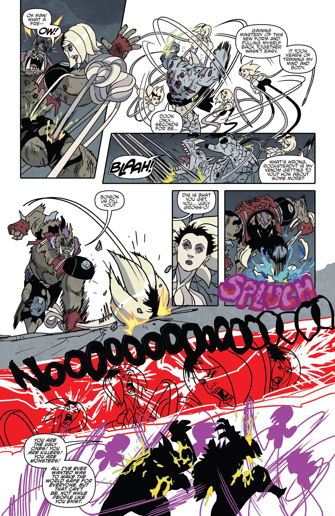 Read online Teenage Mutant Ninja Turtles: Bebop & Rocksteady Hit the Road comic -  Issue #5 - 17