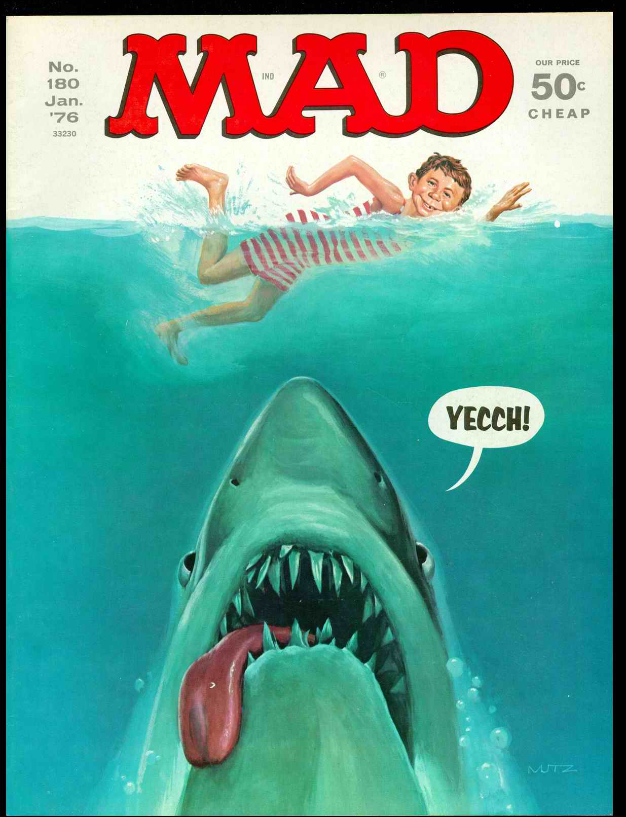 Read online MAD comic -  Issue #180 - 1