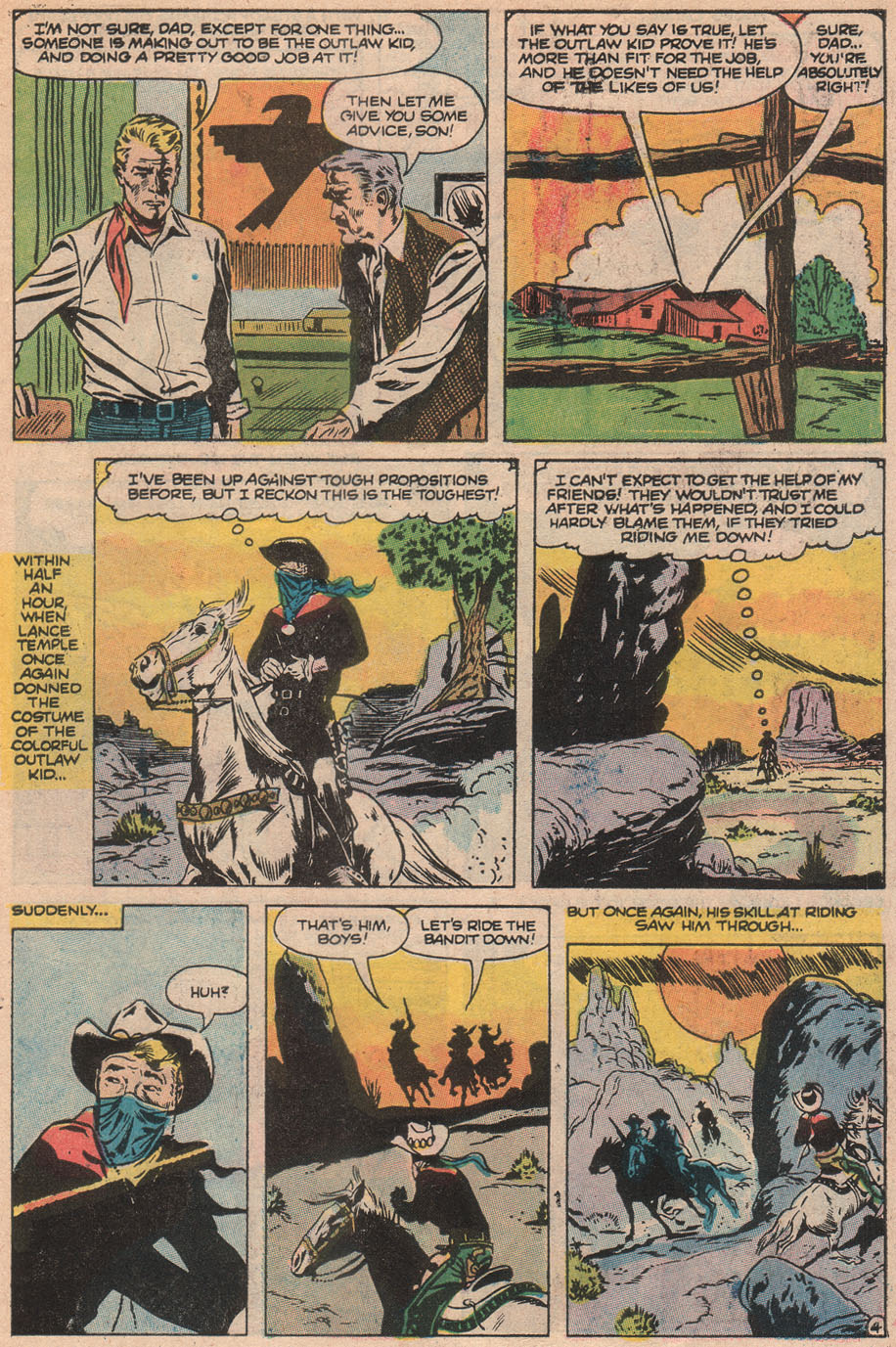 Read online The Outlaw Kid (1970) comic -  Issue #2 - 7