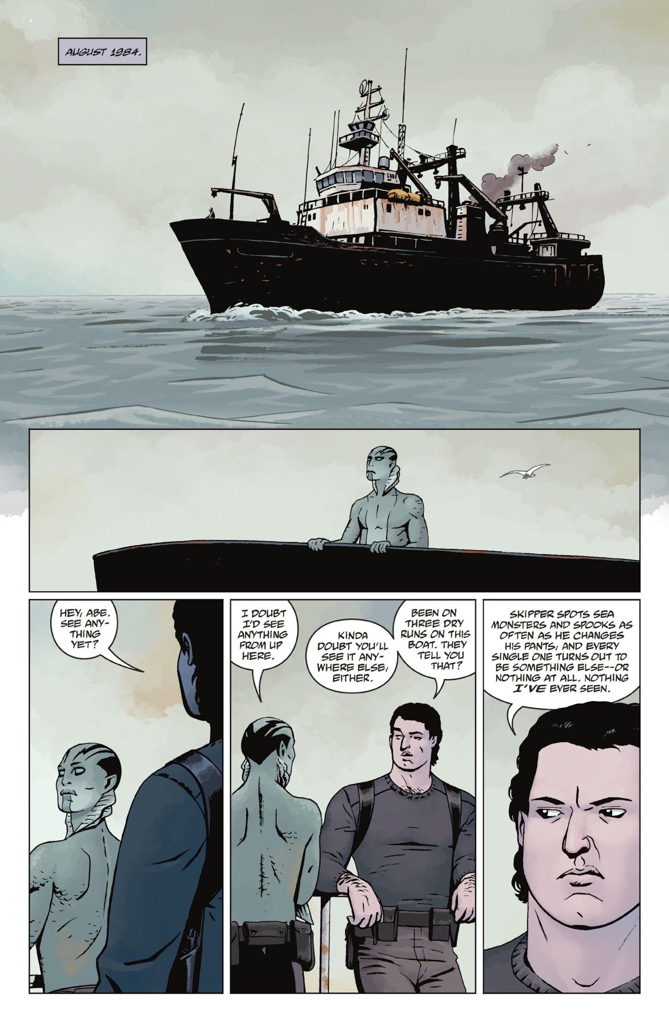 Read online Abe Sapien: The Devil Does Not Jest and Other Stories comic -  Issue # TPB - 40
