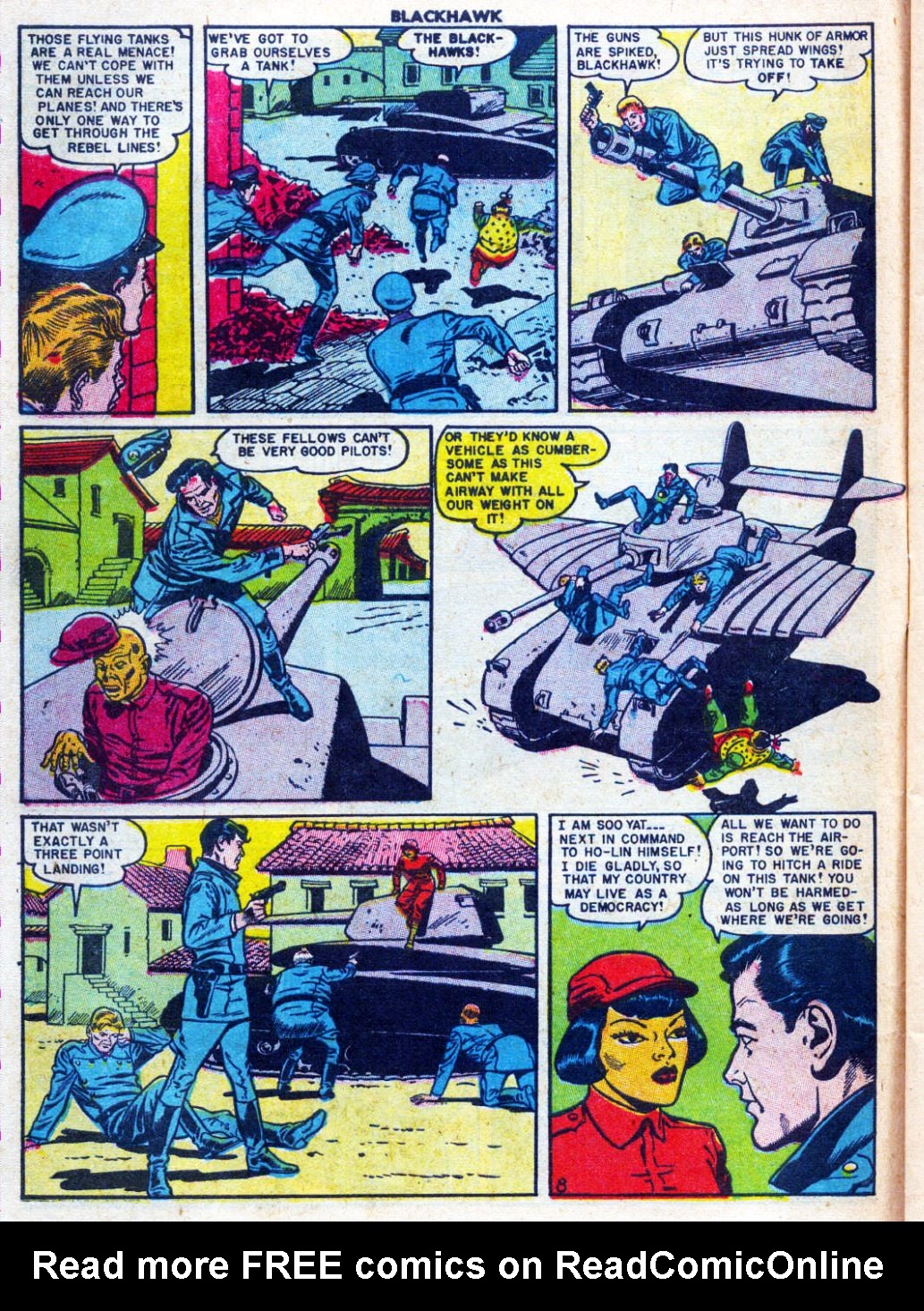 Read online Blackhawk (1957) comic -  Issue #41 - 10