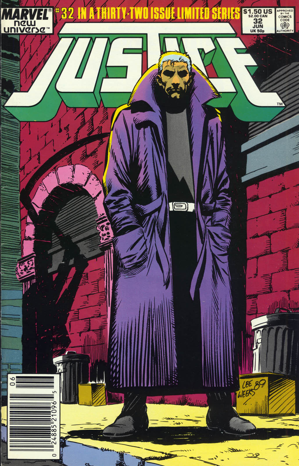 Read online Justice (1986) comic -  Issue #32 - 1