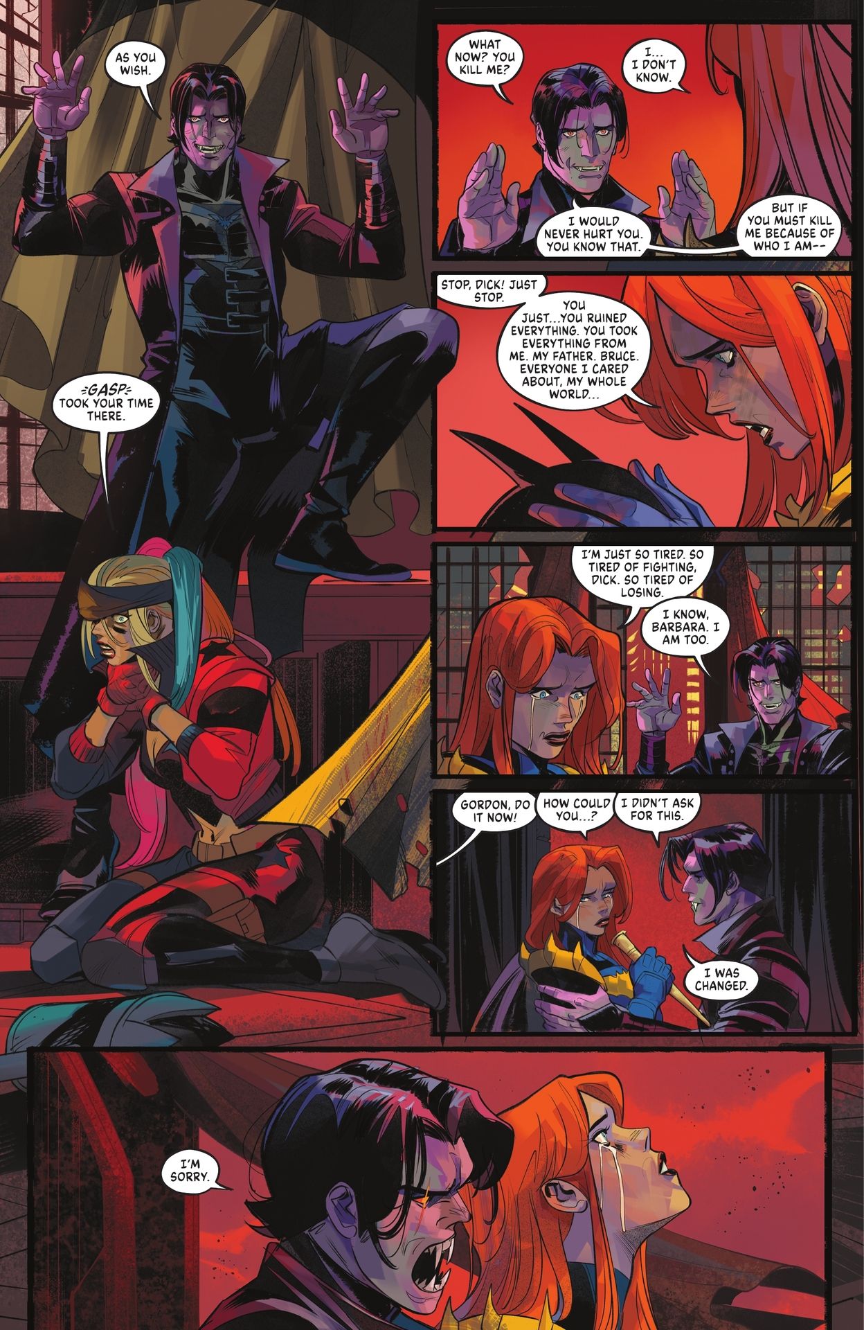 Read online DC vs. Vampires comic -  Issue #12 - 13