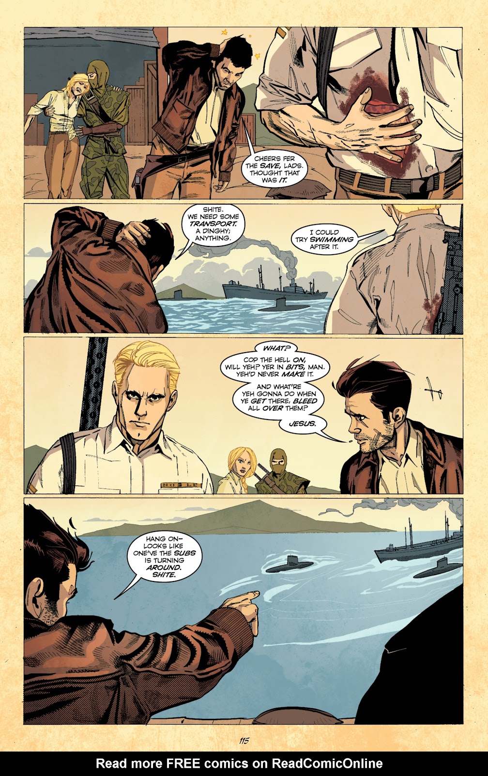 Half Past Danger (2013) issue TPB - Page 114