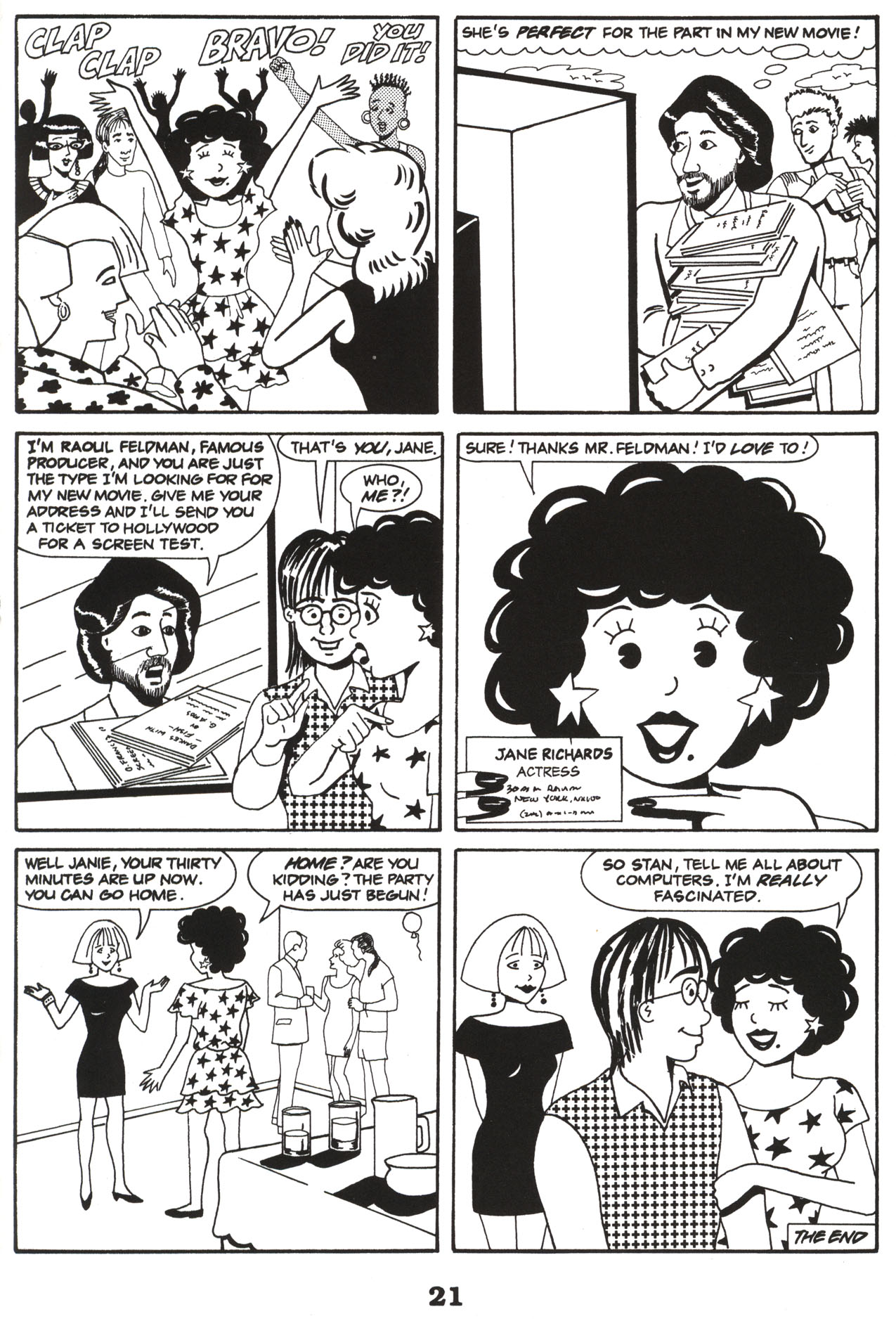 Read online Sex, Lies and Mutual Funds of the Yuppies From Hell comic -  Issue # Full - 23