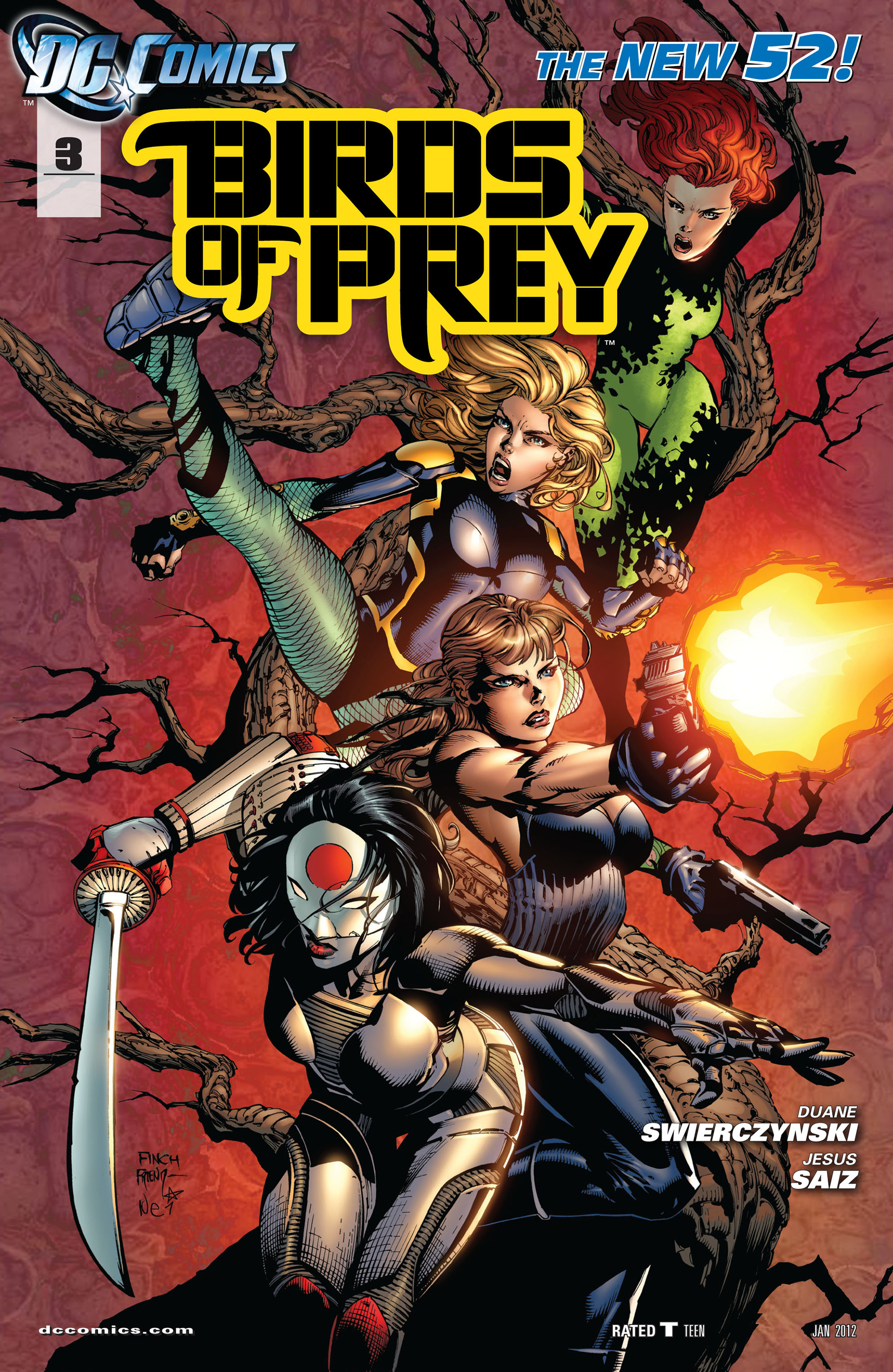 Read online Birds of Prey (2011) comic -  Issue #3 - 1