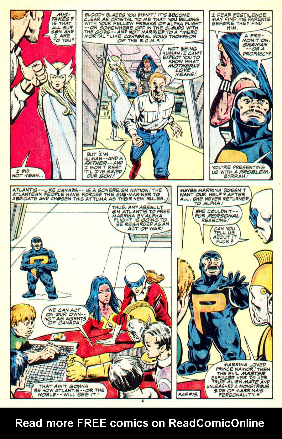 Read online Alpha Flight (1983) comic -  Issue #39 - 5