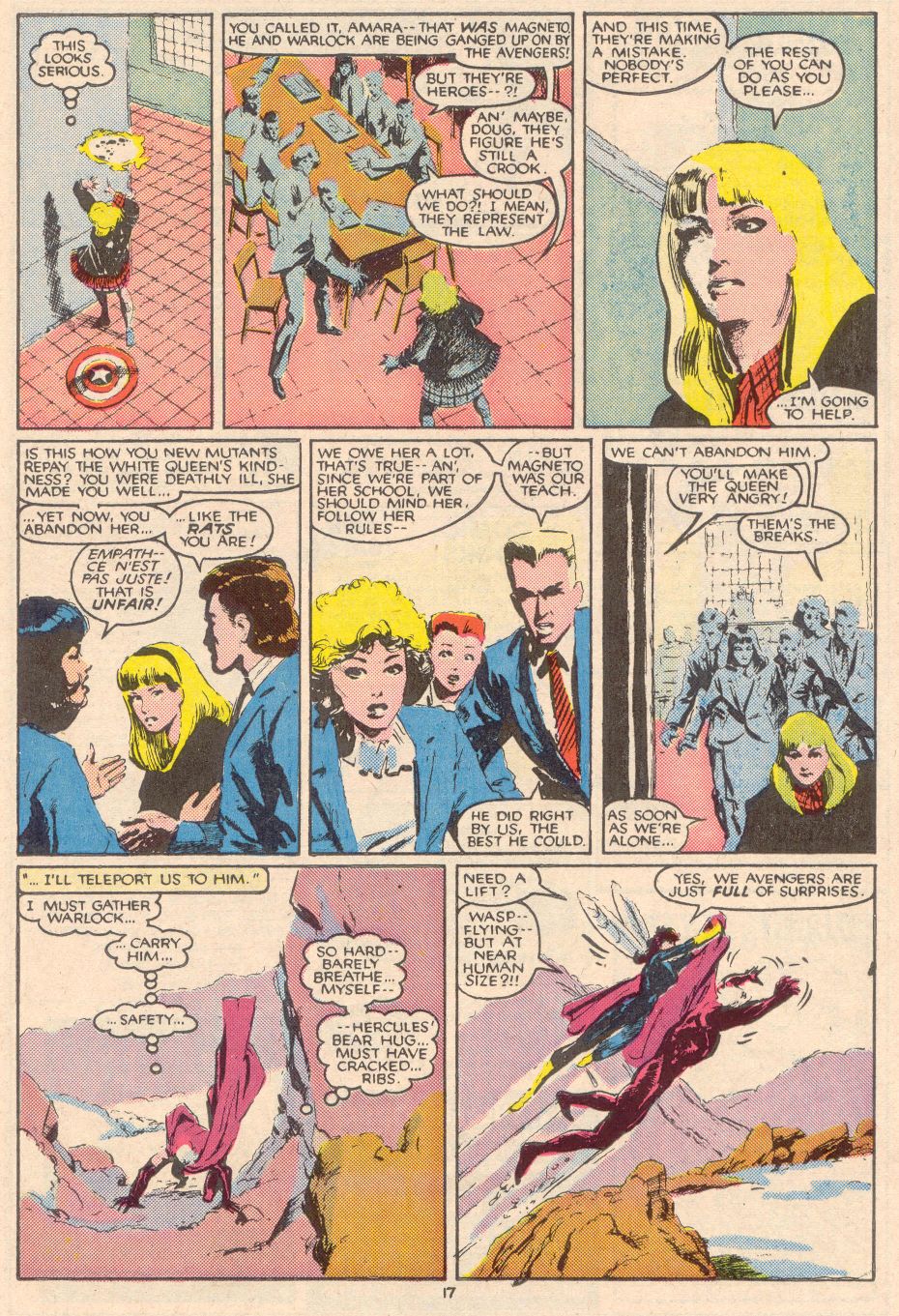 Read online The New Mutants comic -  Issue #40 - 18