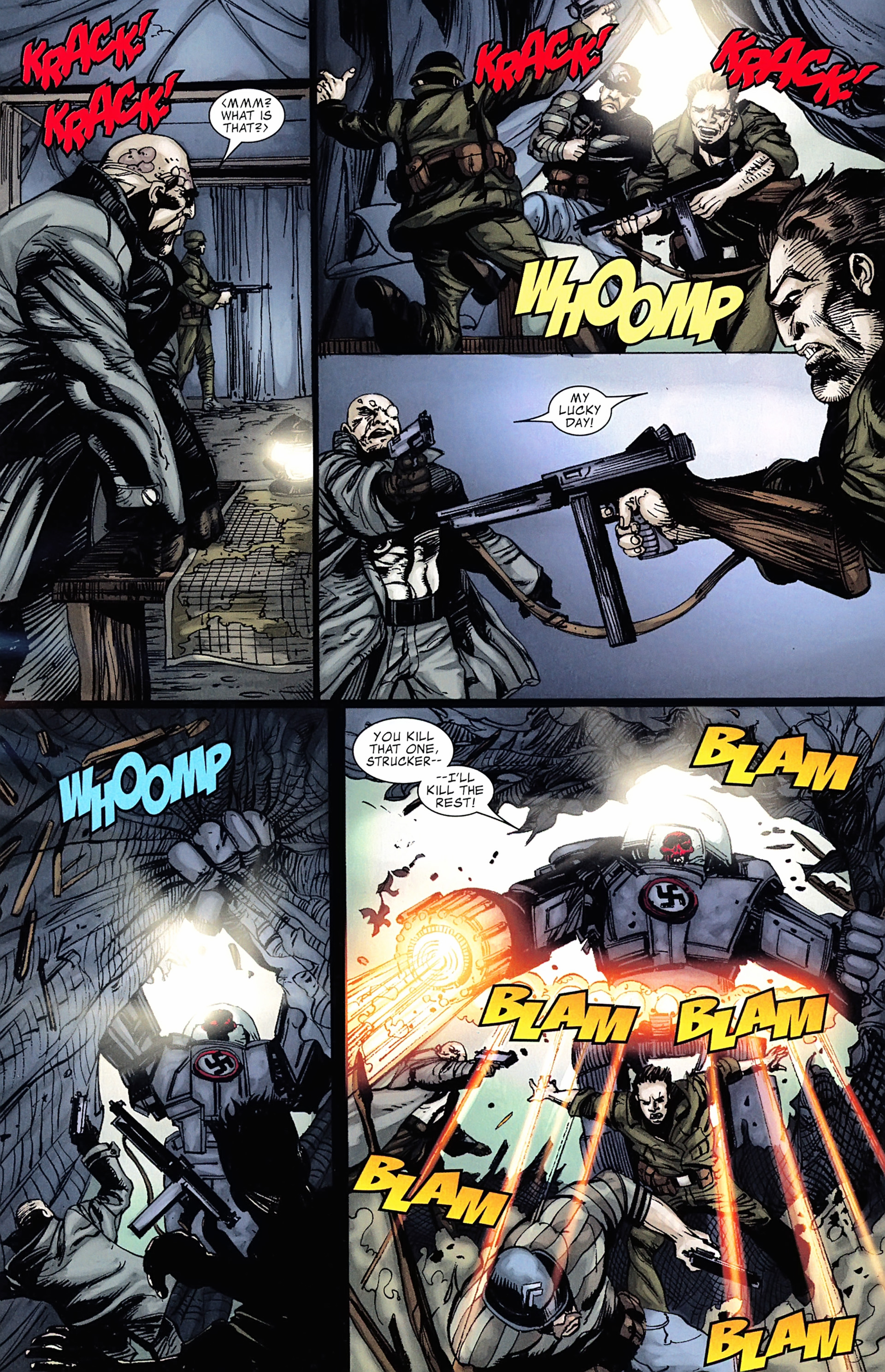 Read online Black Panther/Captain America: Flags Of Our Fathers comic -  Issue #4 - 10