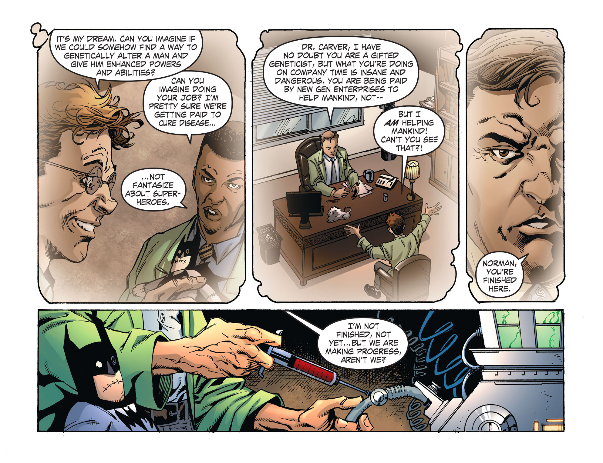 Read online Legends of the Dark Knight [I] comic -  Issue #66 - 14
