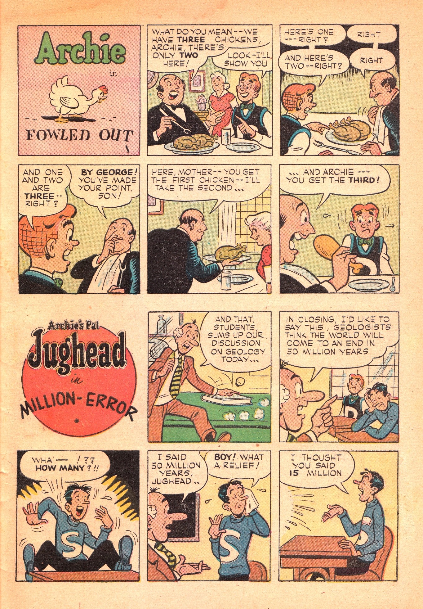 Read online Archie's Joke Book Magazine comic -  Issue #3 - 9