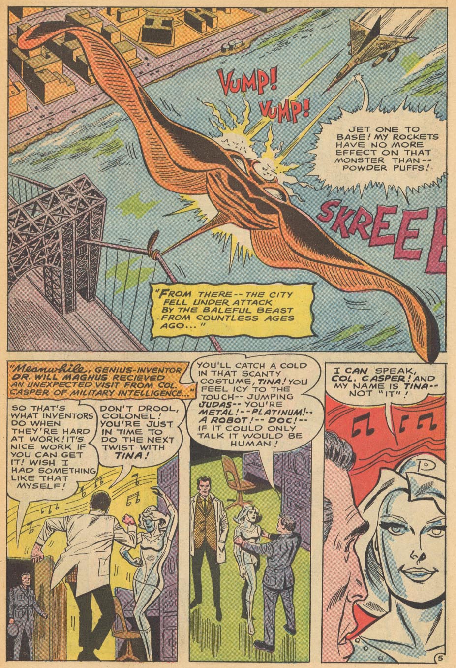 Read online Metal Men (1963) comic -  Issue #27 - 6