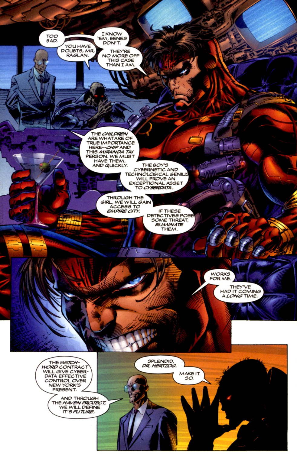 Read online Cyberforce (1993) comic -  Issue #9 - 10
