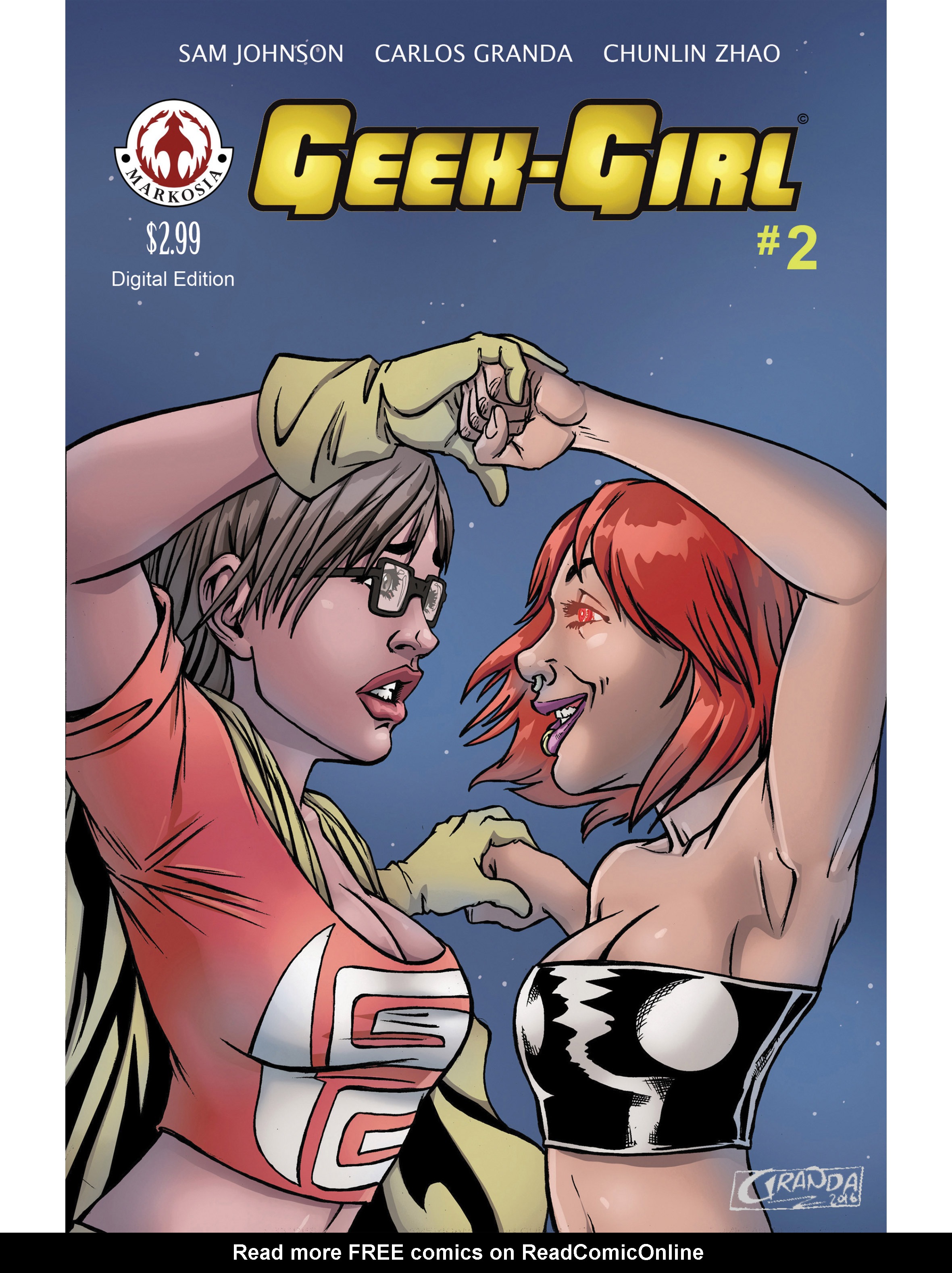 Read online Geek-Girl comic -  Issue #2 - 1