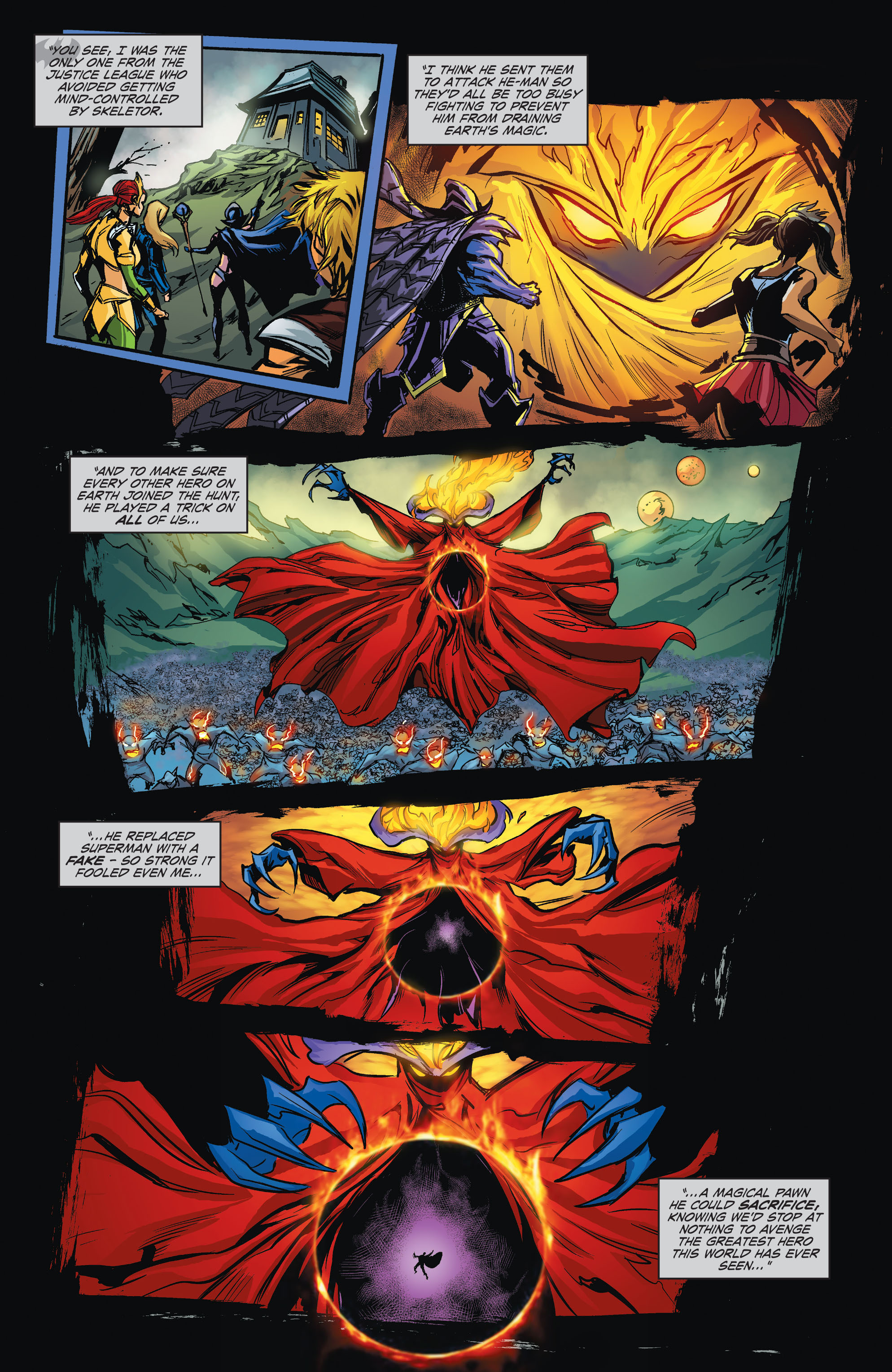 Read online DC Universe vs. The Masters of the Universe comic -  Issue #4 - 19
