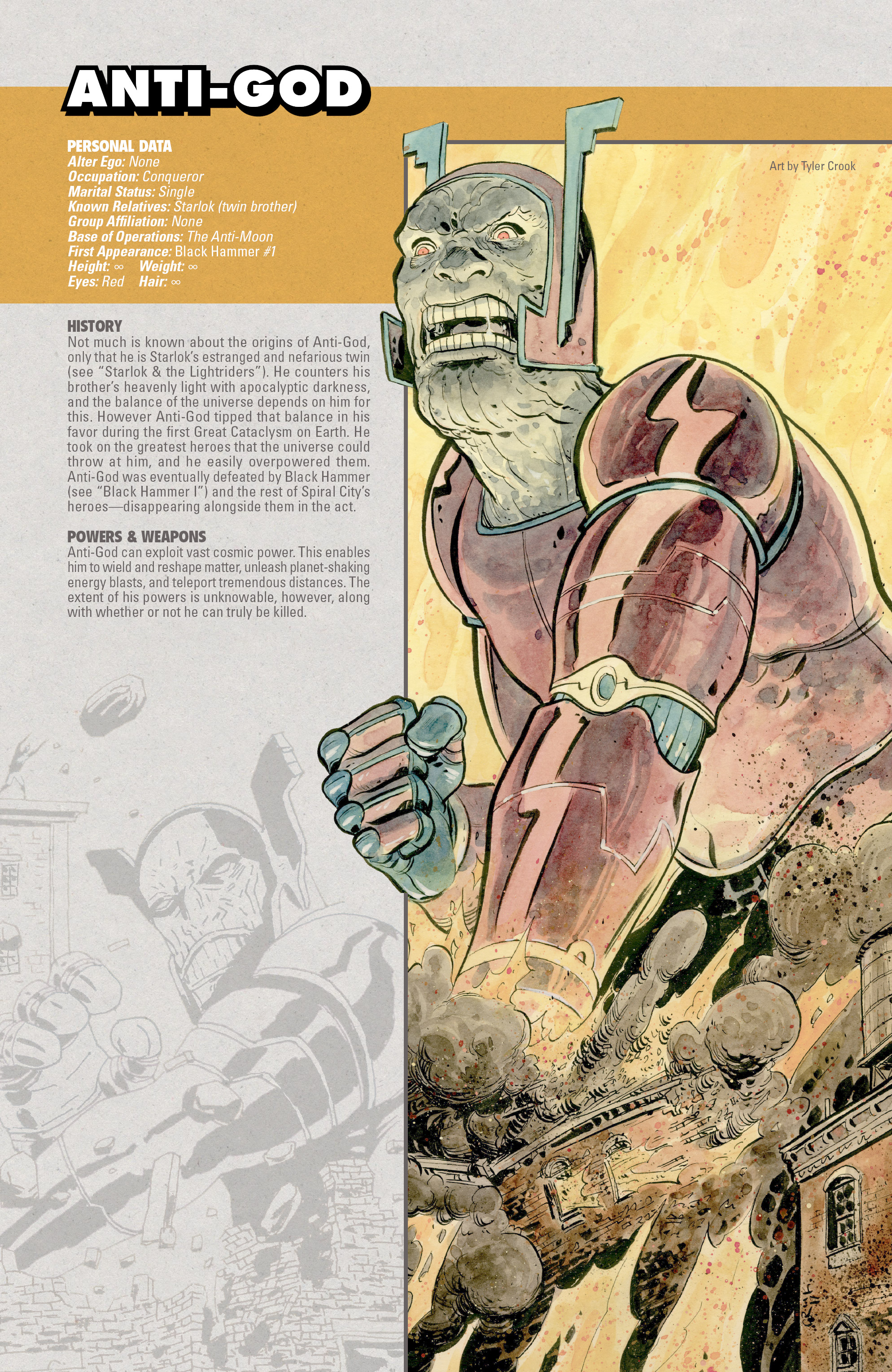 Read online The World of Black Hammer Encyclopedia comic -  Issue # Full - 5