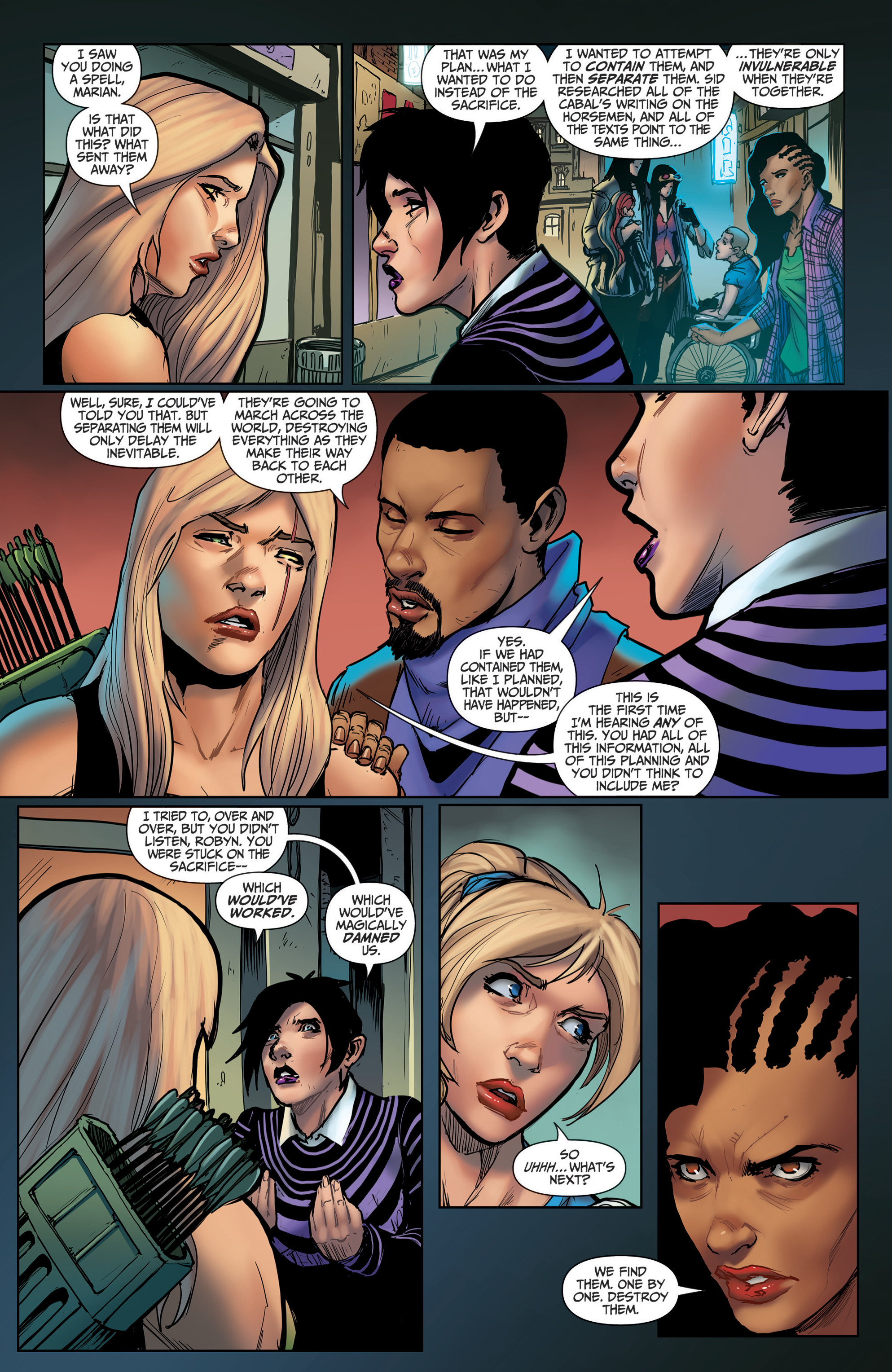 Read online Grimm Fairy Tales: Apocalypse comic -  Issue #2 - 16