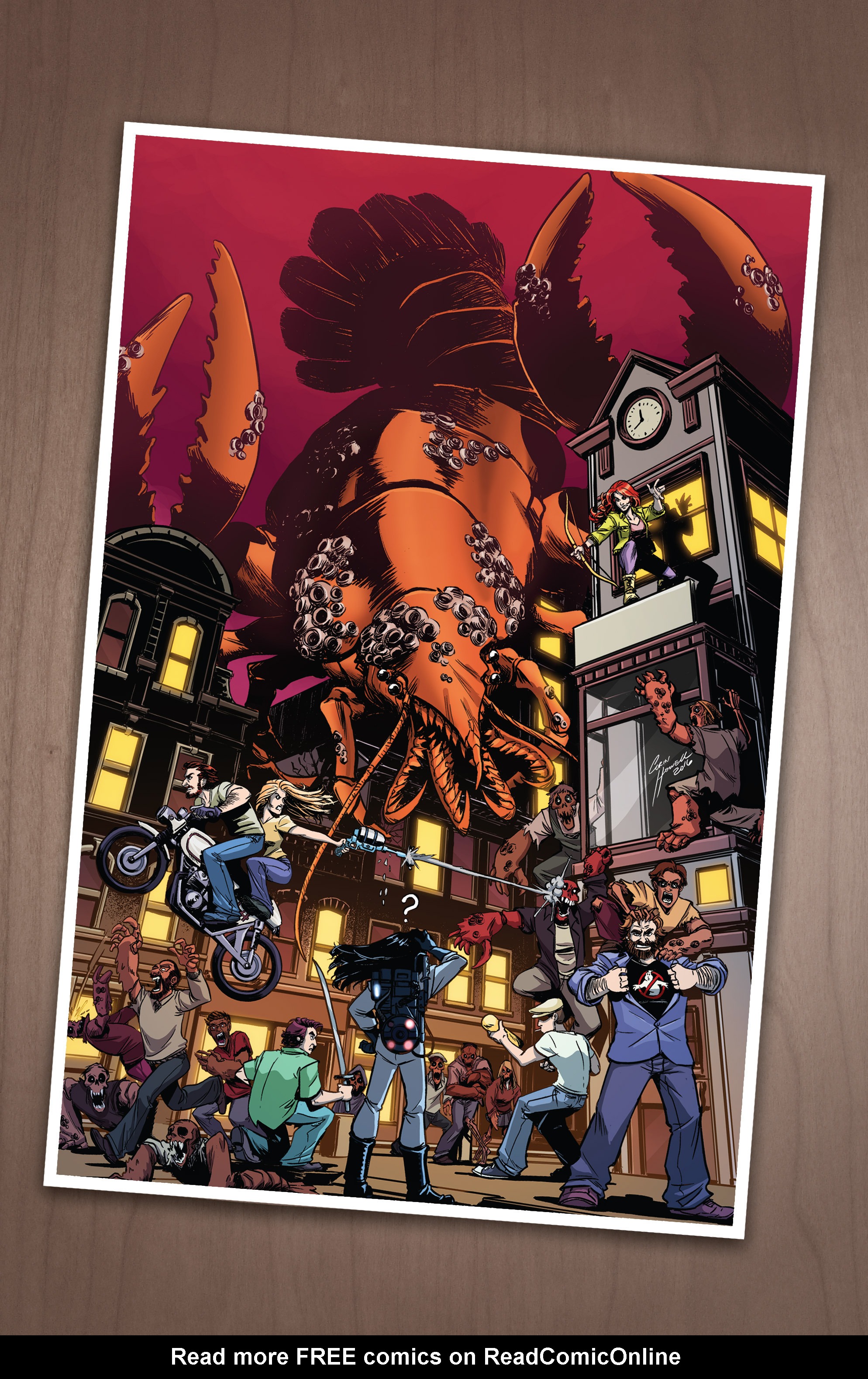 Read online Ghostbusters: International comic -  Issue #9 - 26