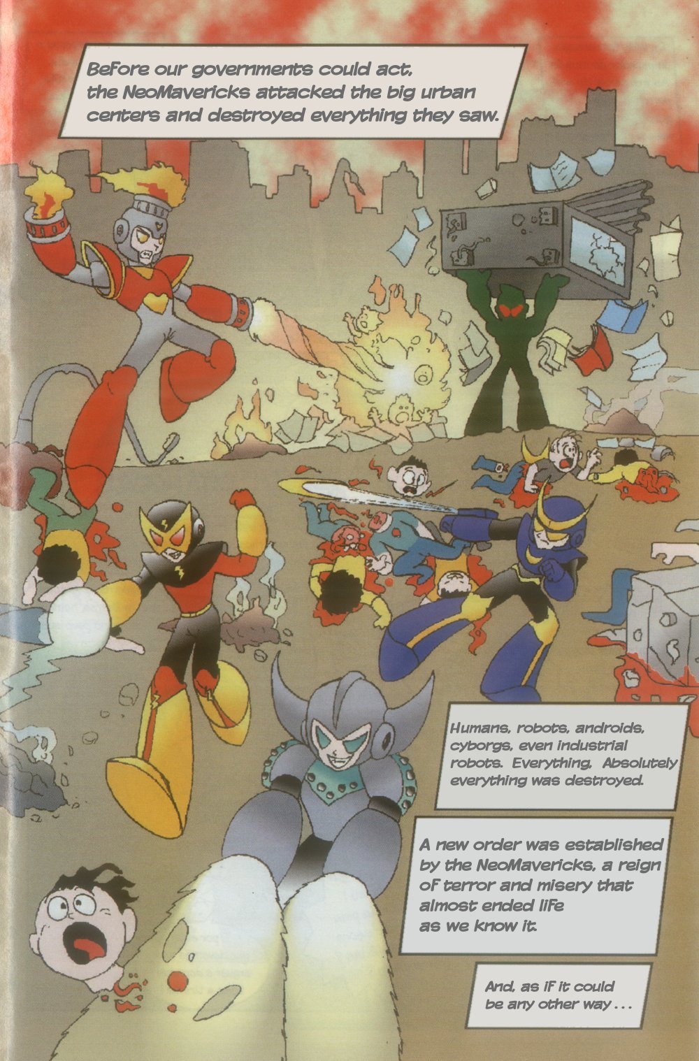 Read online Novas Aventuras de Megaman comic -  Issue #1 - 17