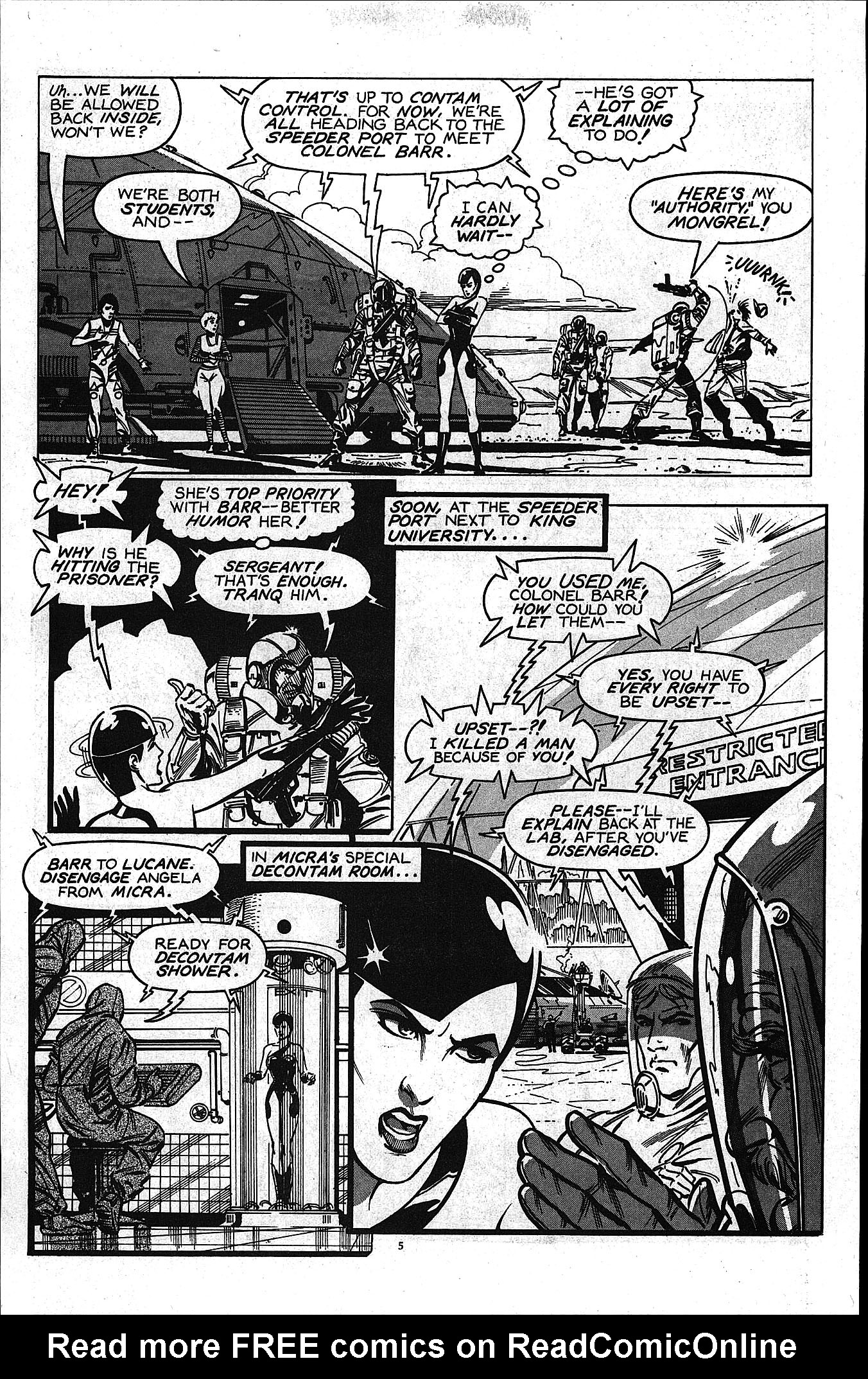 Read online MICRA: Mind Controlled Remote Automaton comic -  Issue #3 - 7