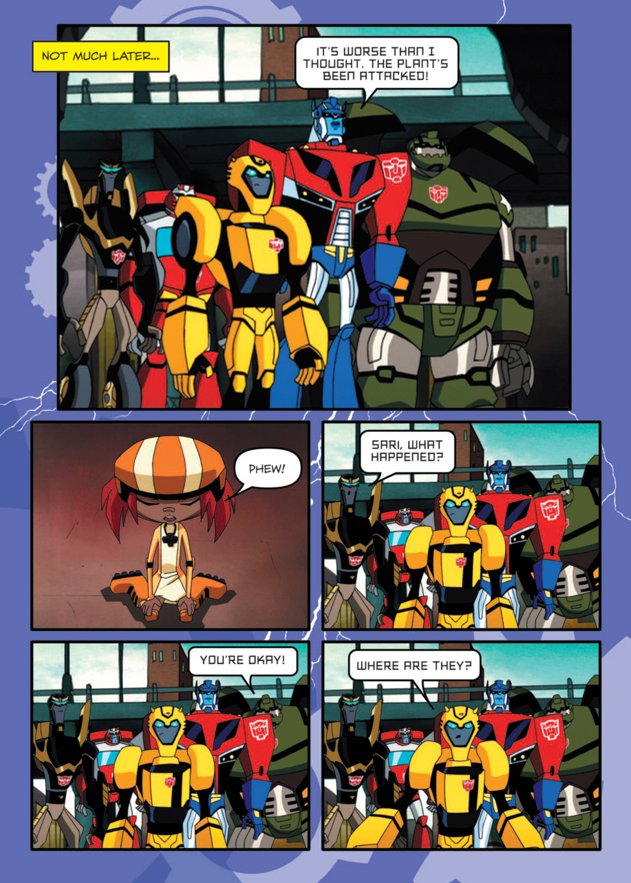 Read online Transformers Animated comic -  Issue #12 - 113