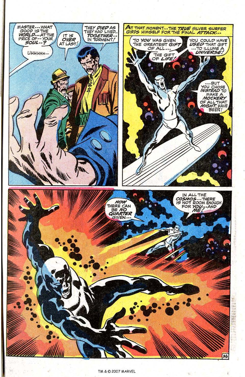 Read online Silver Surfer (1968) comic -  Issue #7 - 43