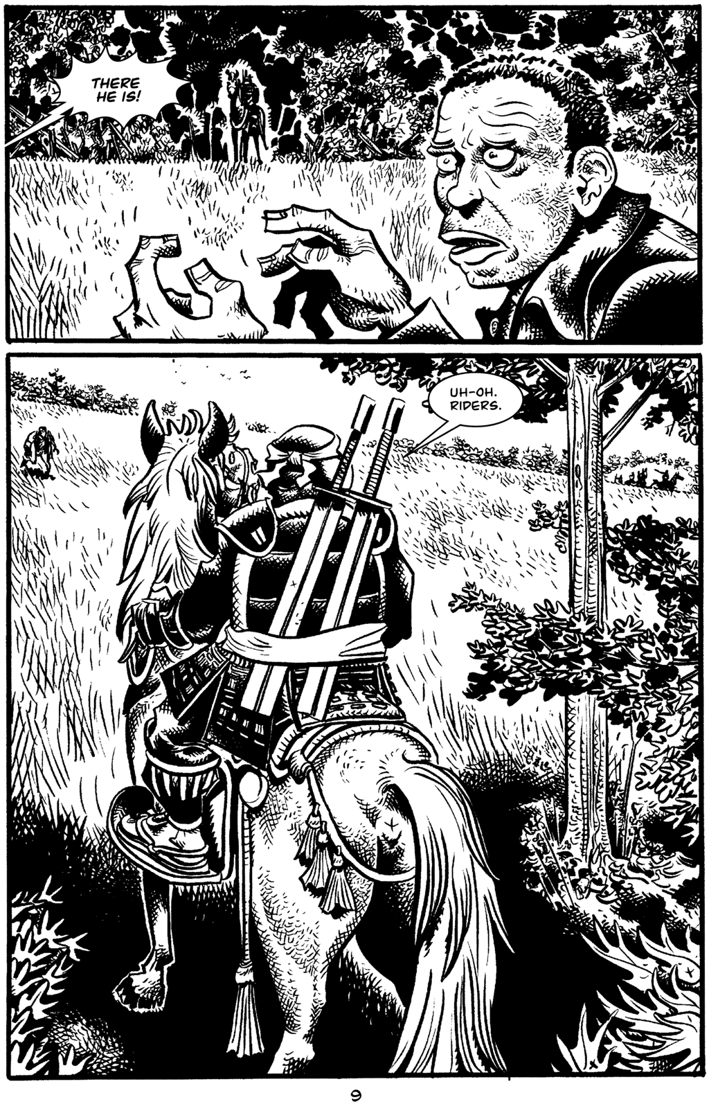 Read online Tales of Leonardo Blind Sight comic -  Issue #3 - 11