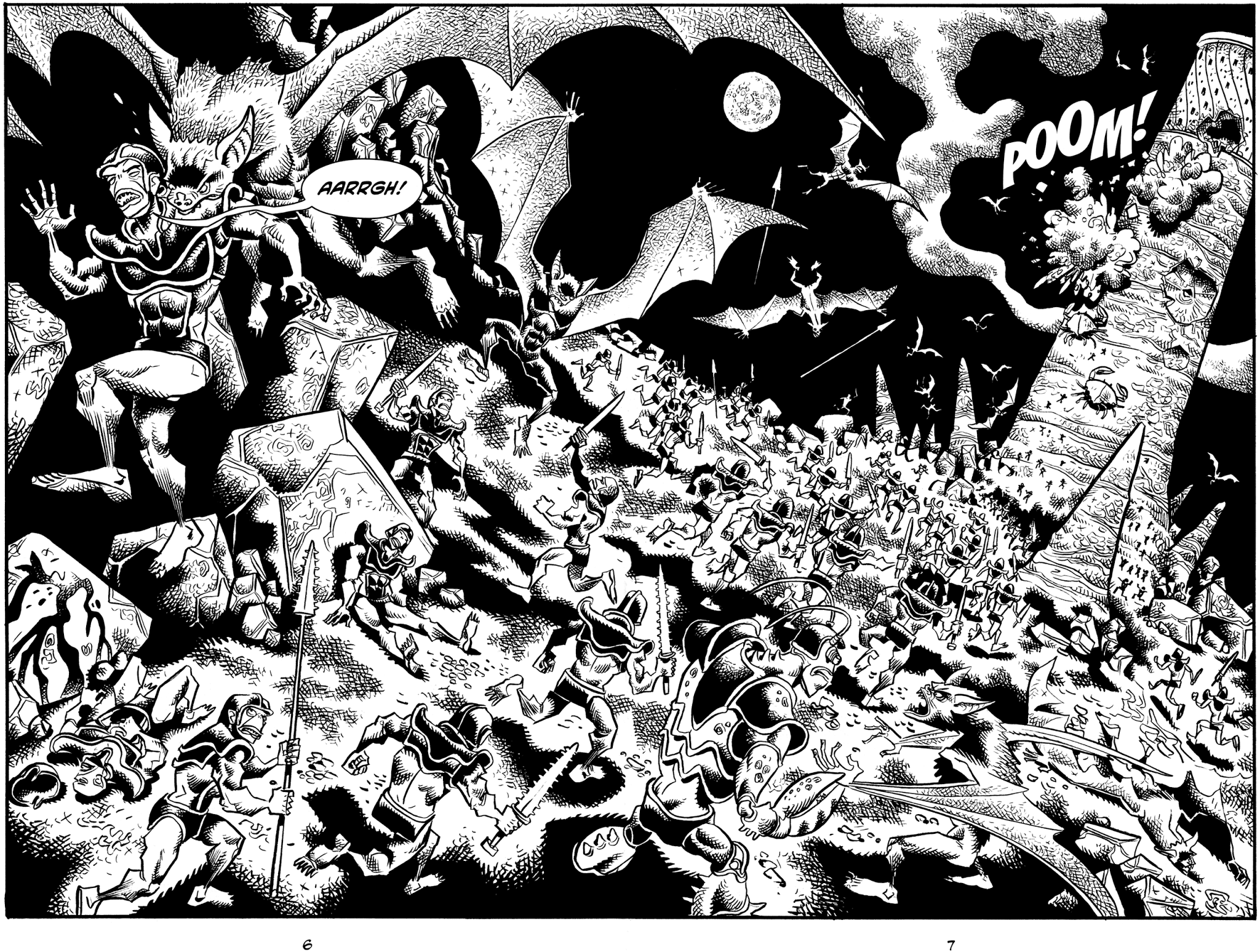 Read online Raphael Bad Moon Rising comic -  Issue #4 - 8