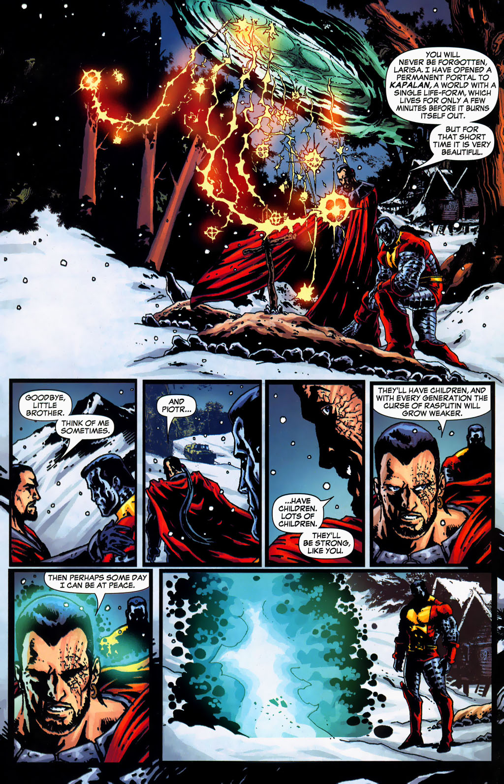 Read online X-Men: Colossus Bloodline comic -  Issue #5 - 21
