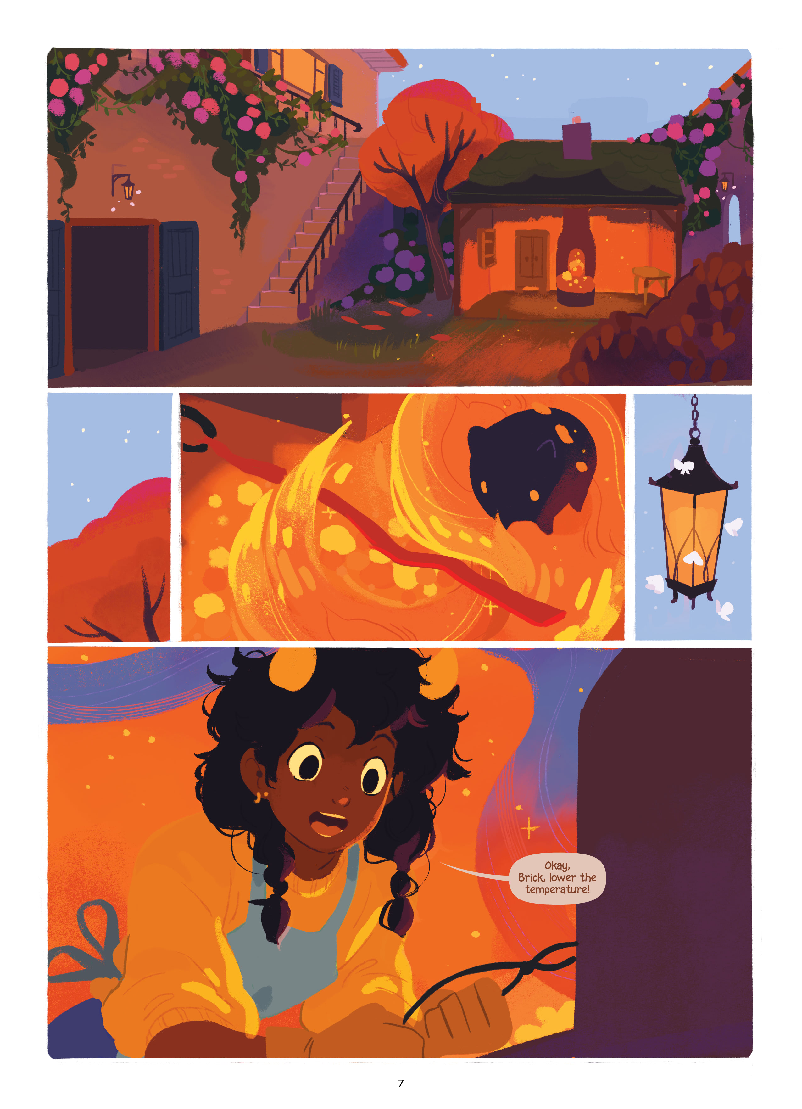 Read online The Tea Dragon Series comic -  Issue # The Tea Dragon Tapestry - 8