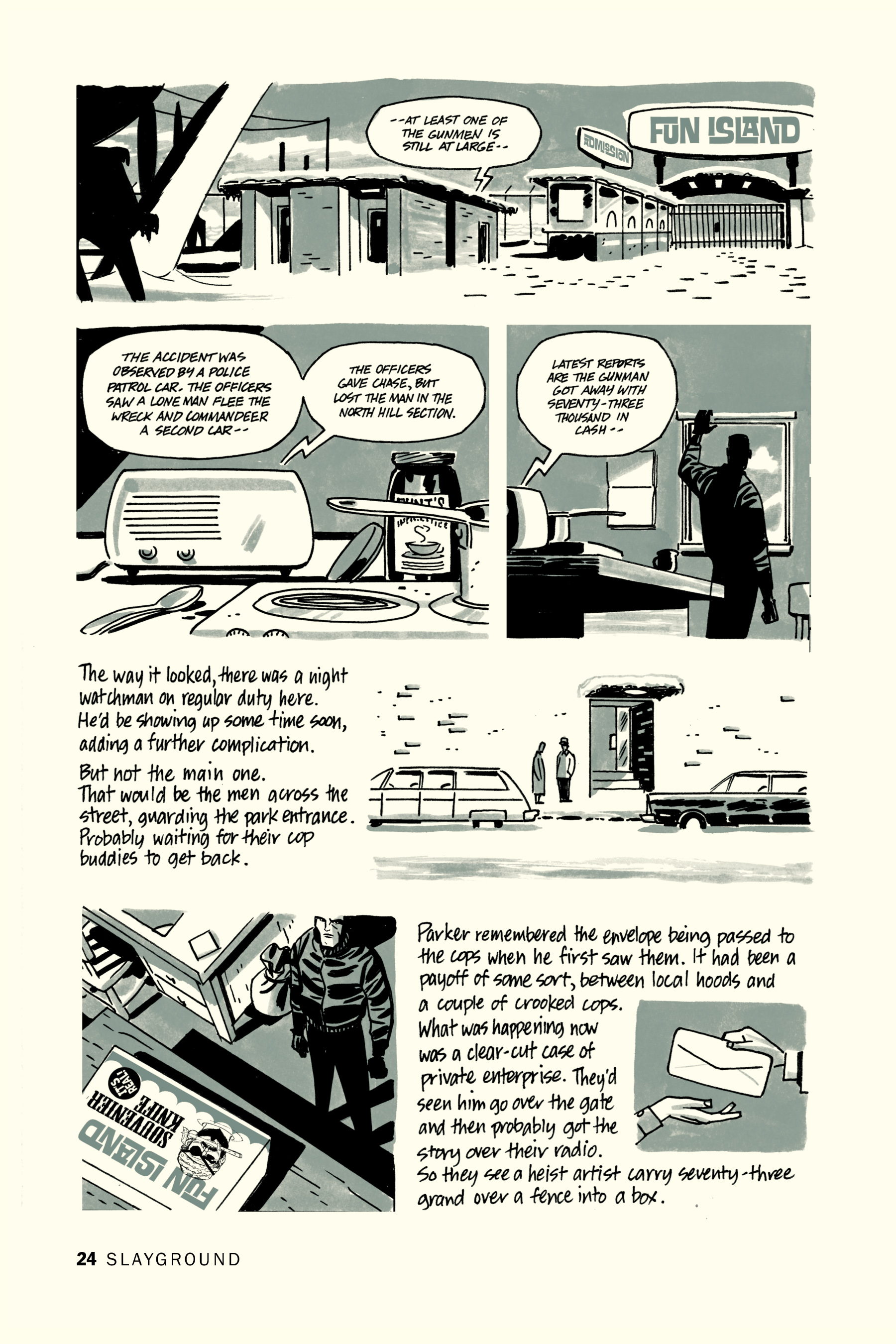 Read online Richard Stark's Parker comic -  Issue #4 - 21