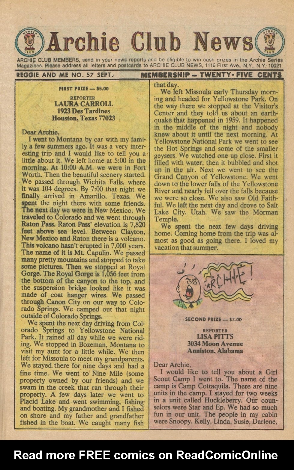 Read online Reggie and Me (1966) comic -  Issue #57 - 24