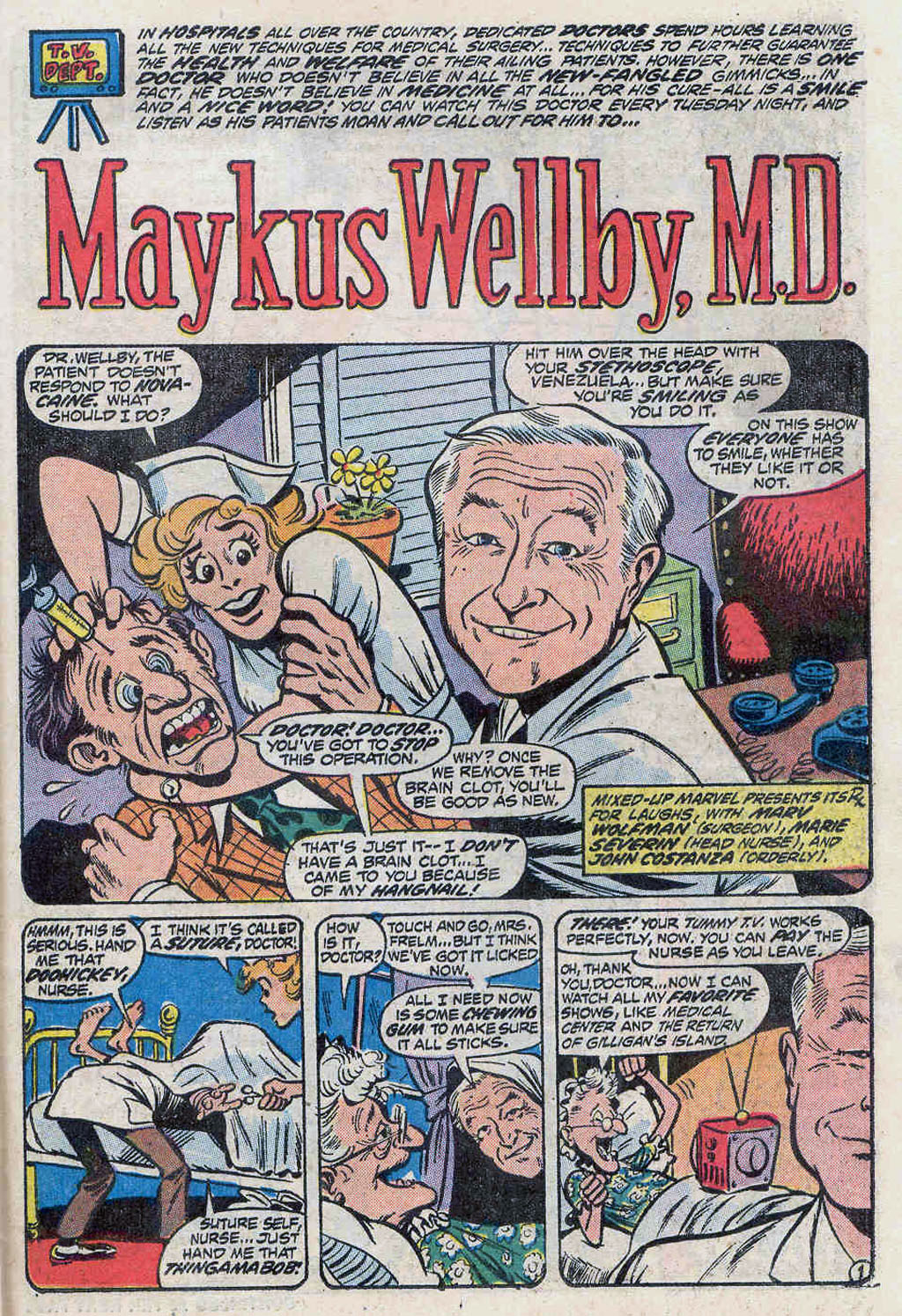 Read online Spoof comic -  Issue #4 - 16