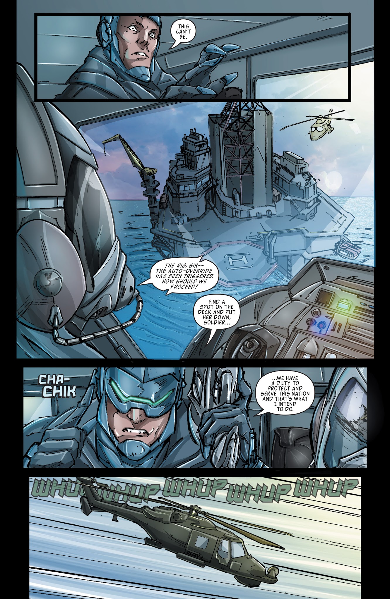 Read online Fathom Blue comic -  Issue #6 - 4