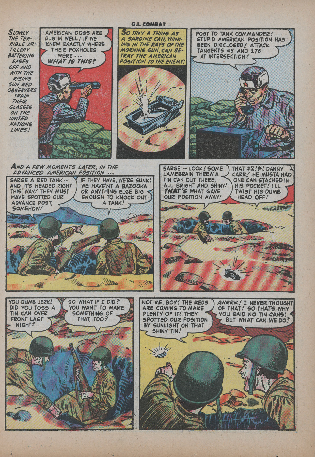 Read online G.I. Combat (1952) comic -  Issue #23 - 23