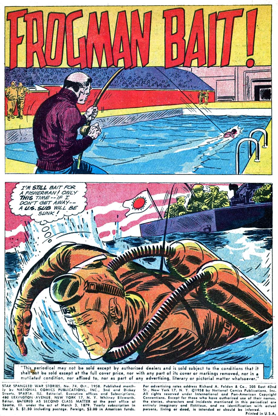 Read online Star Spangled War Stories (1952) comic -  Issue #74 - 3