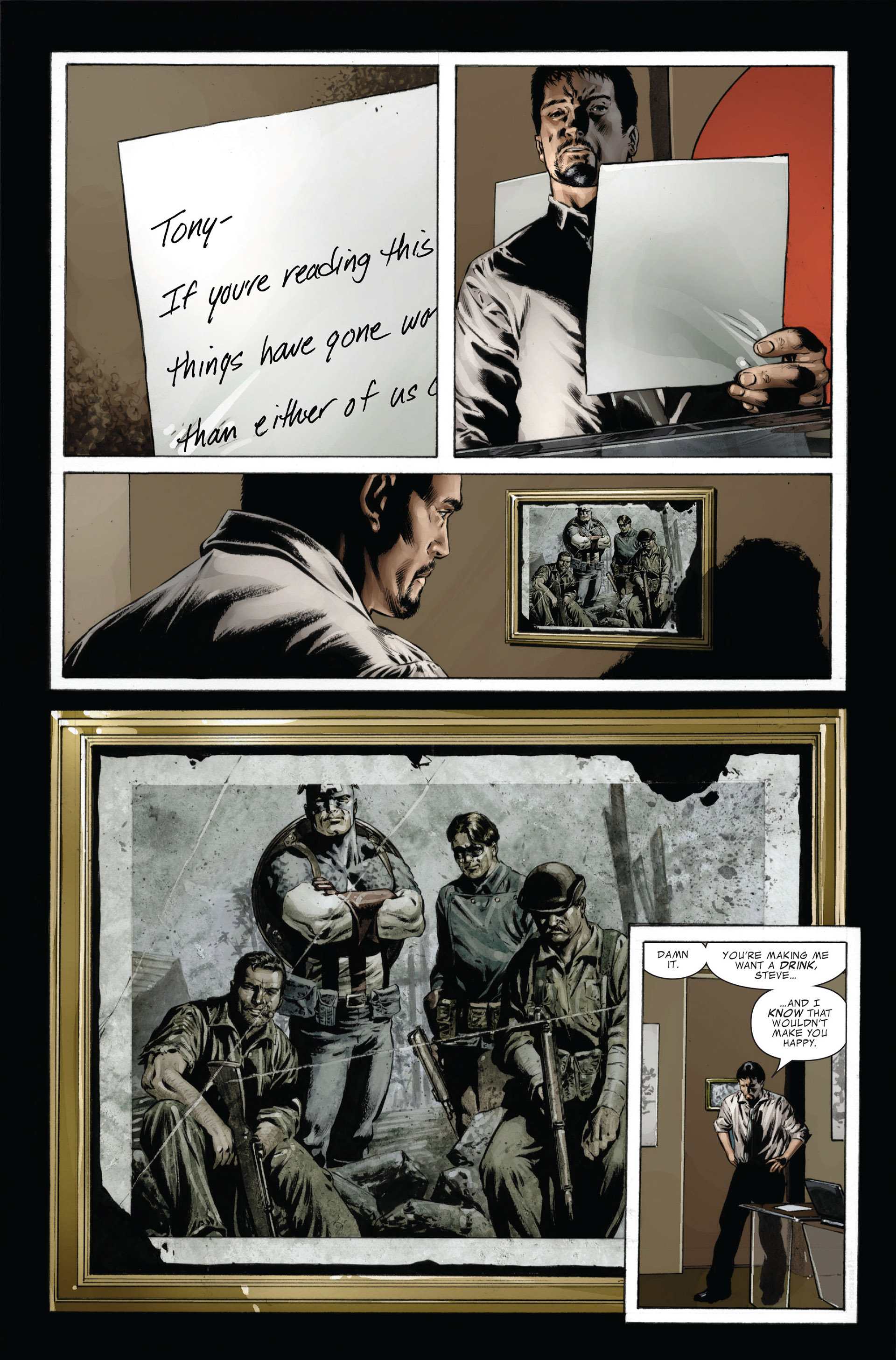 Read online Death of Captain America: The Death of the Dream comic -  Issue # TPB (Part 2) - 44