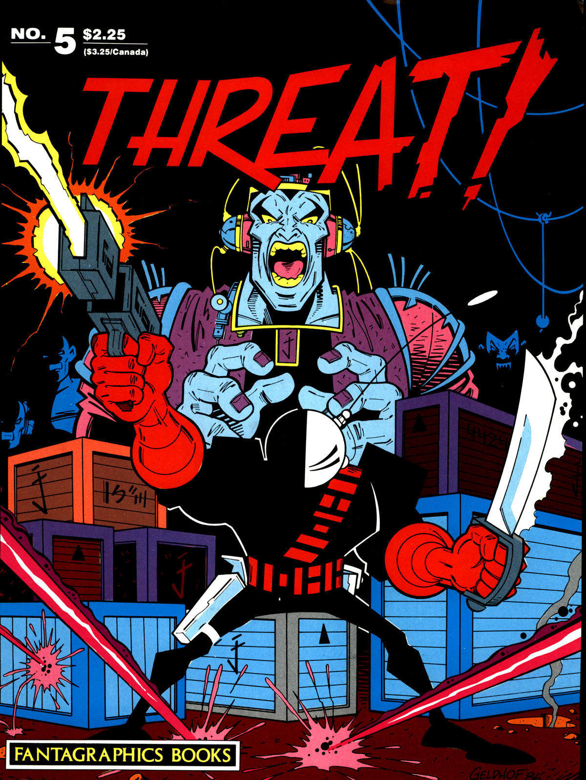 Read online Threat comic -  Issue #5 - 1