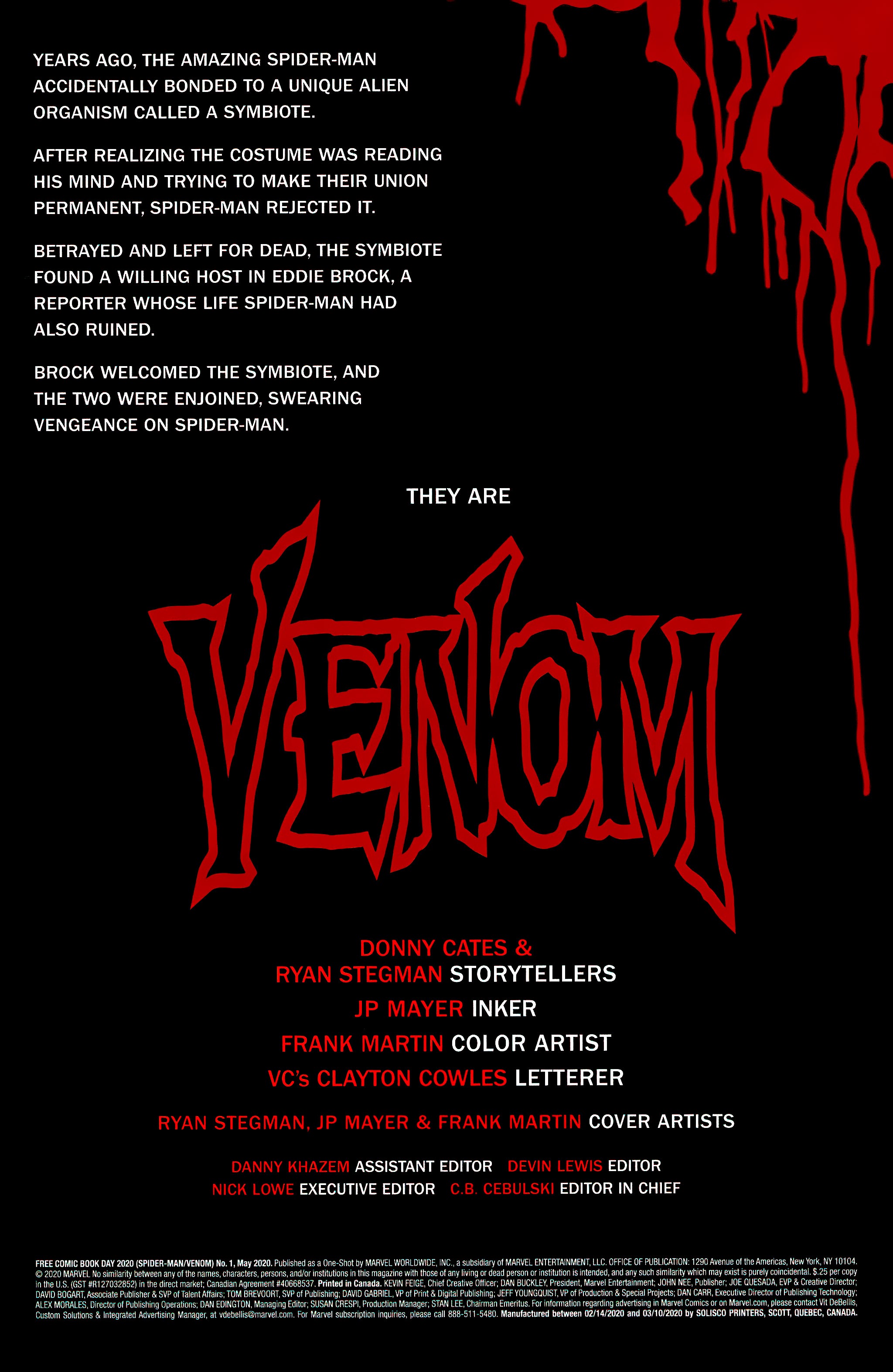 Read online Free Comic Book Day 2020 comic -  Issue # Spider-Man & Venom - 23