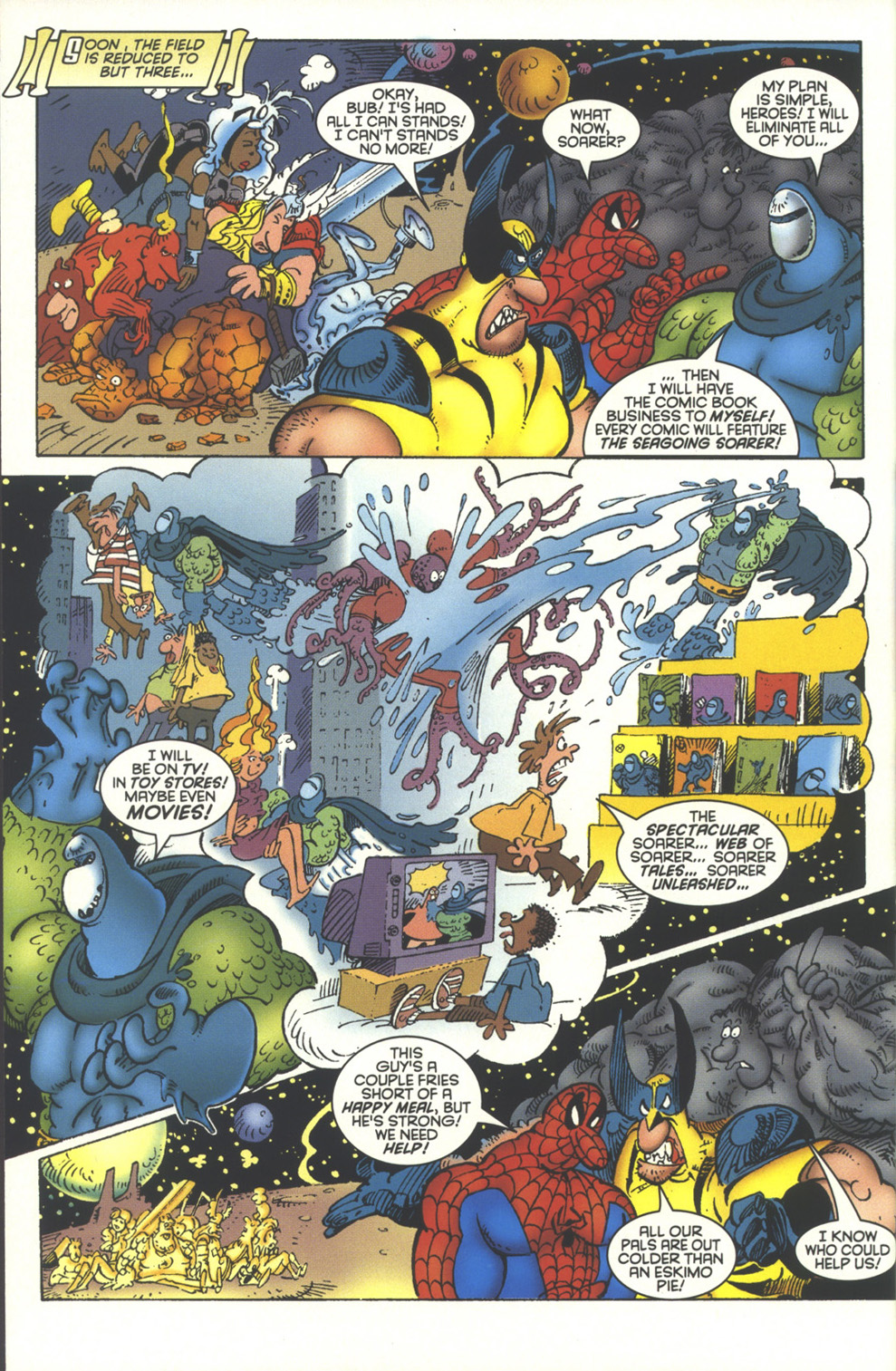 Read online Sergio Aragonés Massacres Marvel comic -  Issue # Full - 44