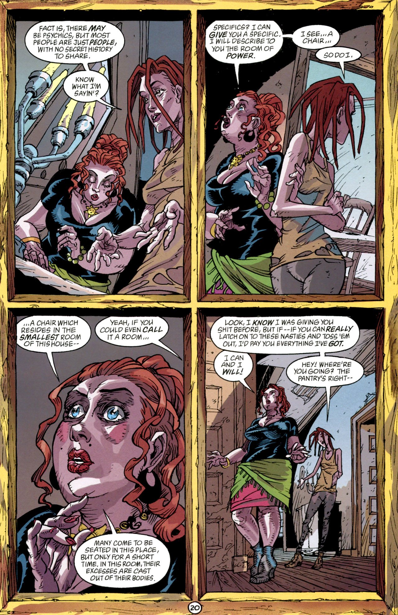 Read online House of Secrets (1996) comic -  Issue #20 - 21