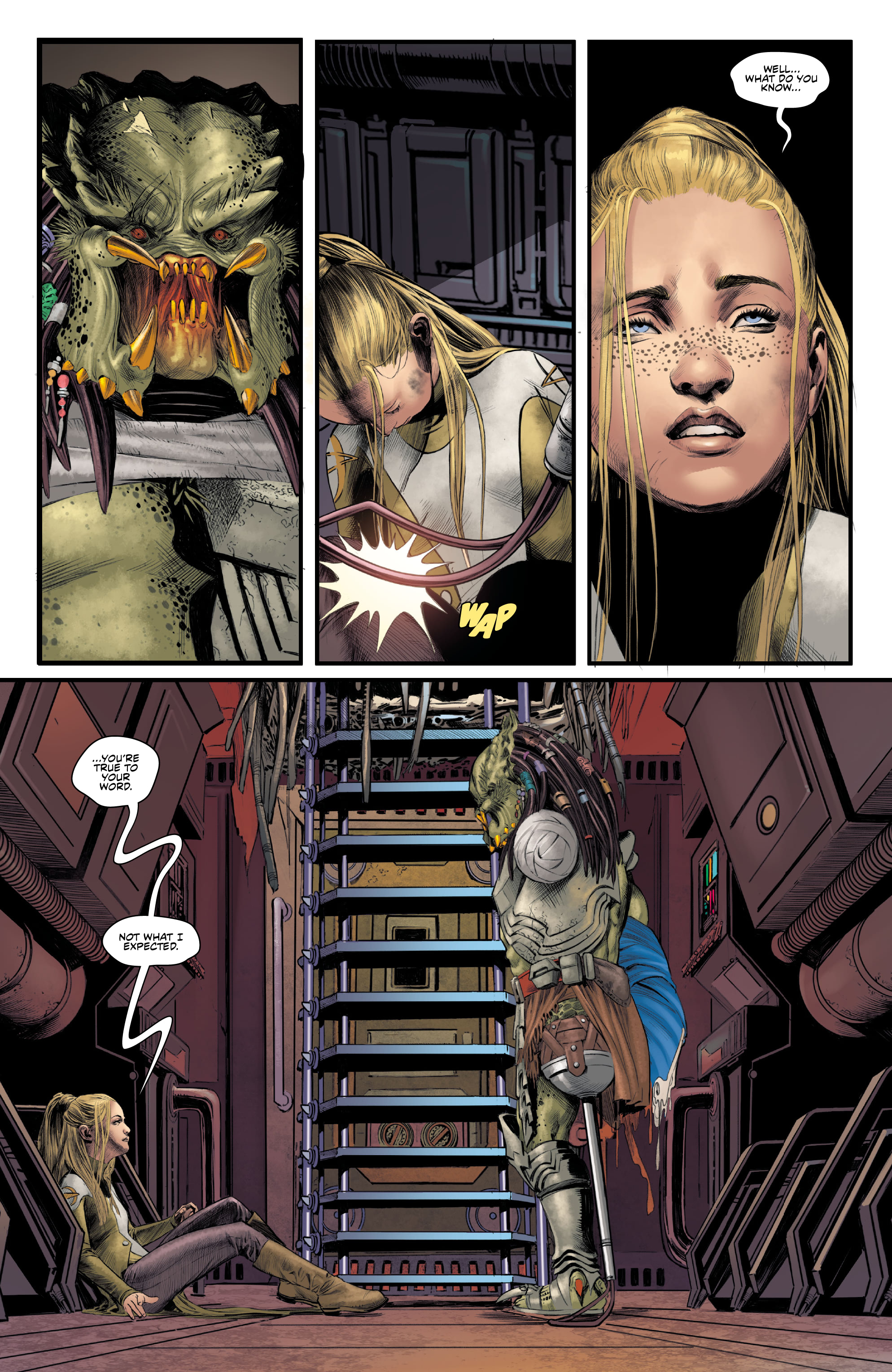 Read online Alien vs. Predator: Thicker Than Blood comic -  Issue # _TPB - 87