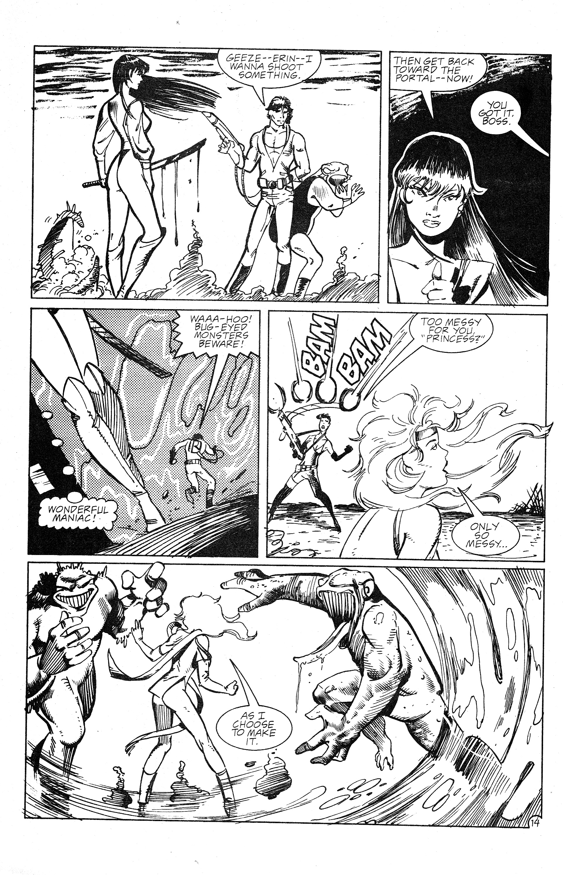 Read online Ex-Mutants: The Shattered Earth Chronicles comic -  Issue #1 - 16