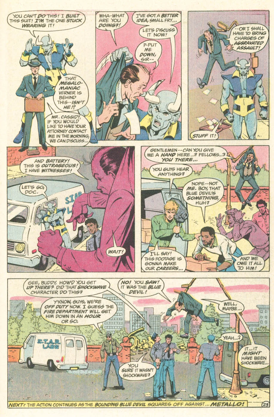 Read online Blue Devil comic -  Issue #2 - 24