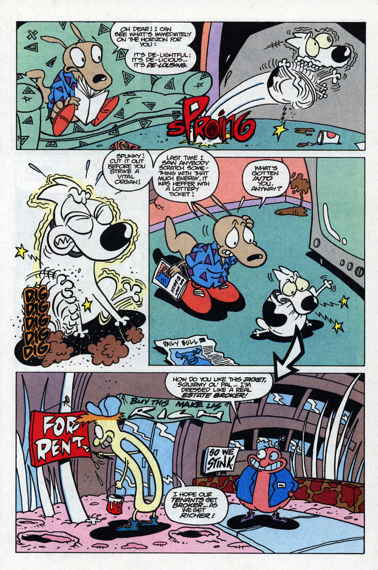 Read online Rocko's Modern Life comic -  Issue #6 - 20