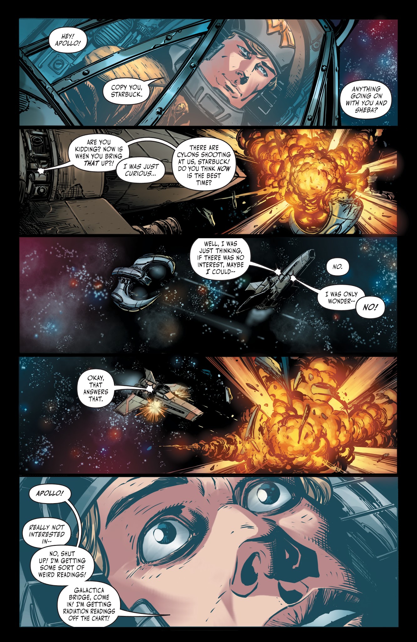 Read online Battlestar Galactica BSG vs. BSG comic -  Issue #1 - 22