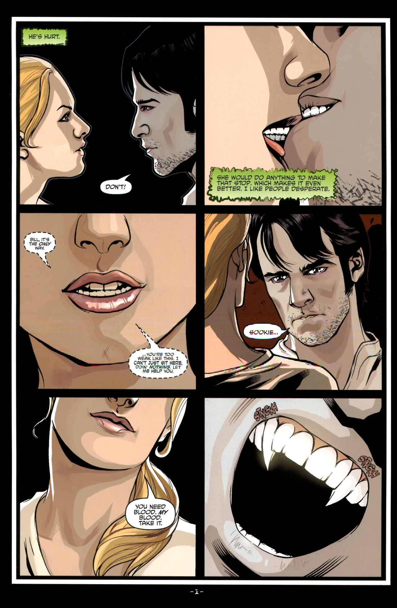 Read online True Blood (2010) comic -  Issue #3 - 4